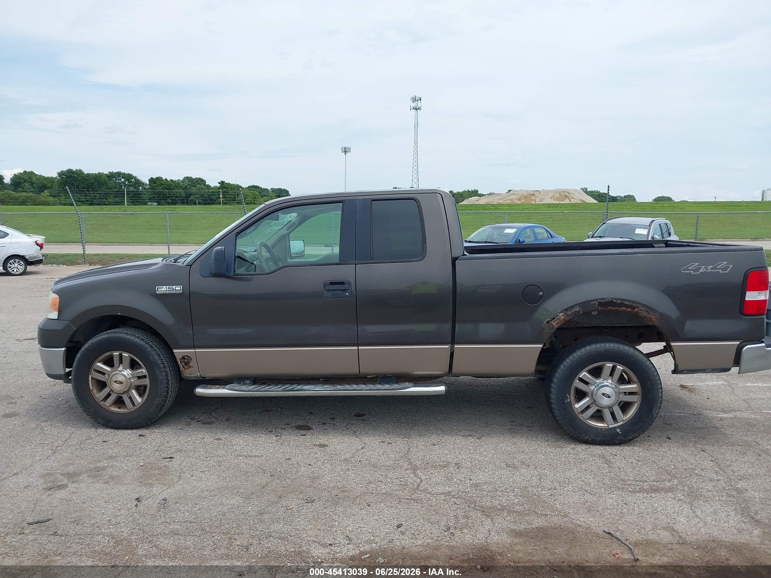 2006 Ford F-150 Fx4/lariat/xl/xlt Gray vin: 1FTPX14586FA71944