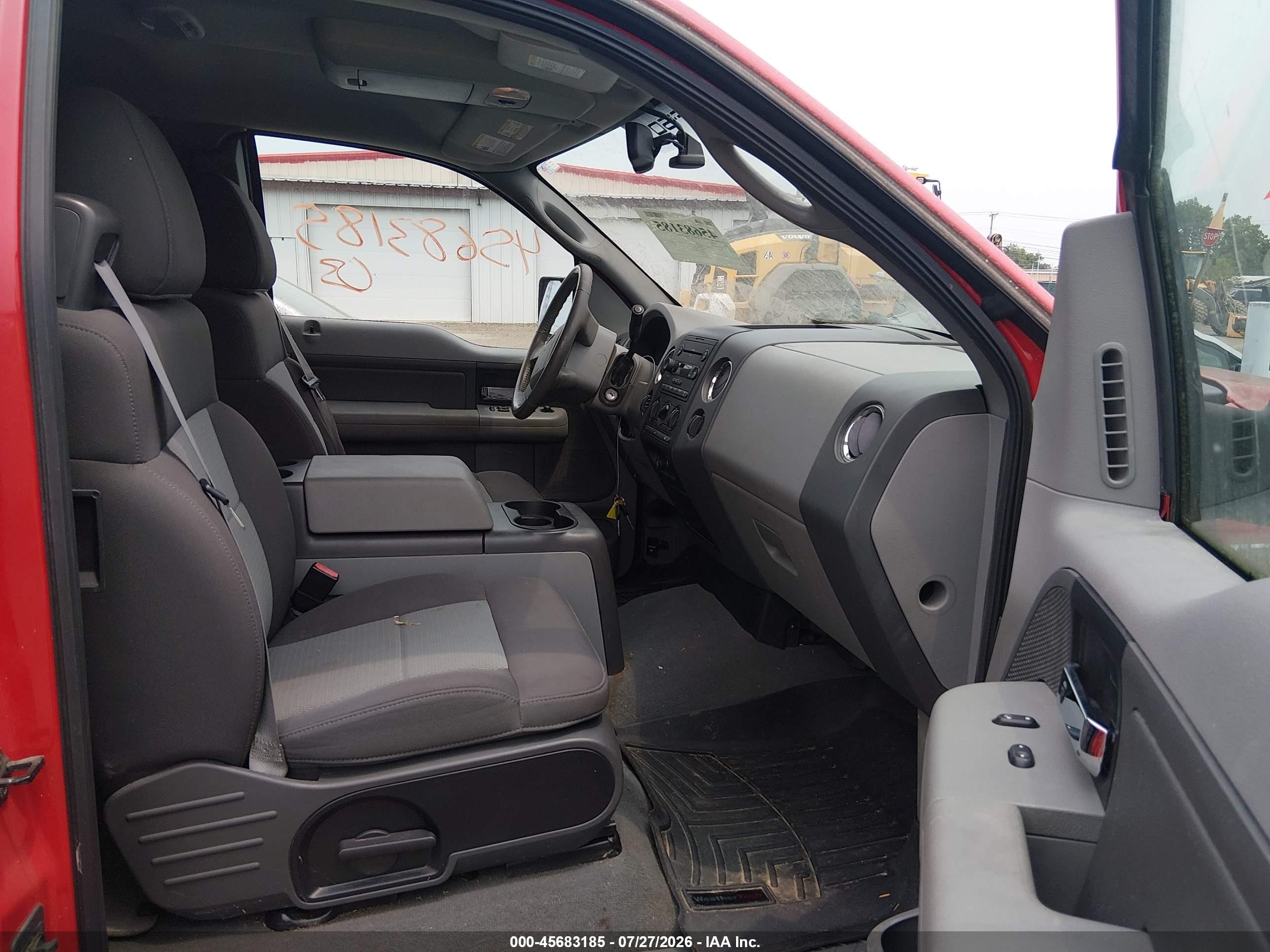 2006 Ford F-150 Fx4/lariat/xl/xlt Red vin: 1FTPX14586FB04800