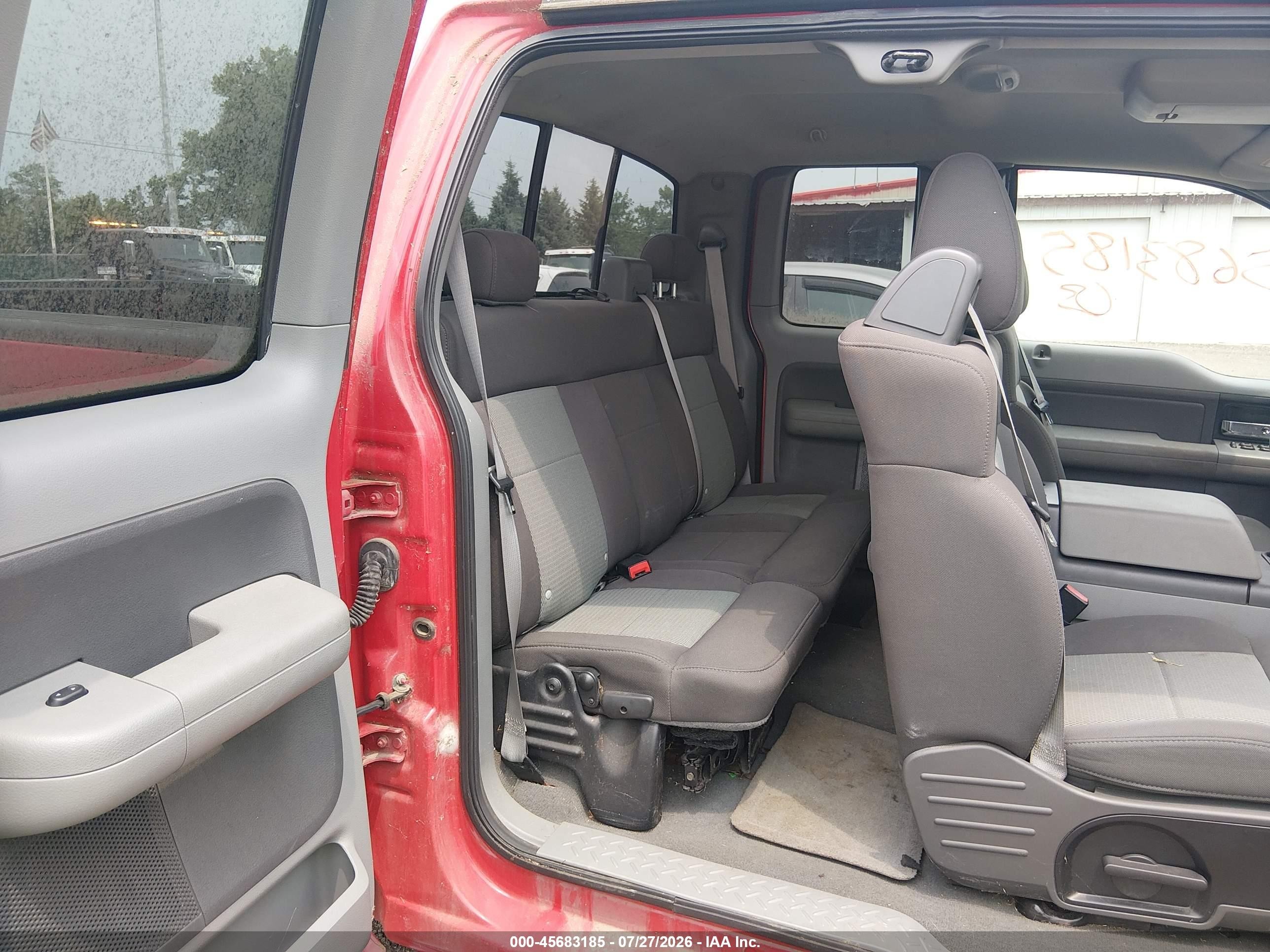 2006 Ford F-150 Fx4/lariat/xl/xlt Red vin: 1FTPX14586FB04800