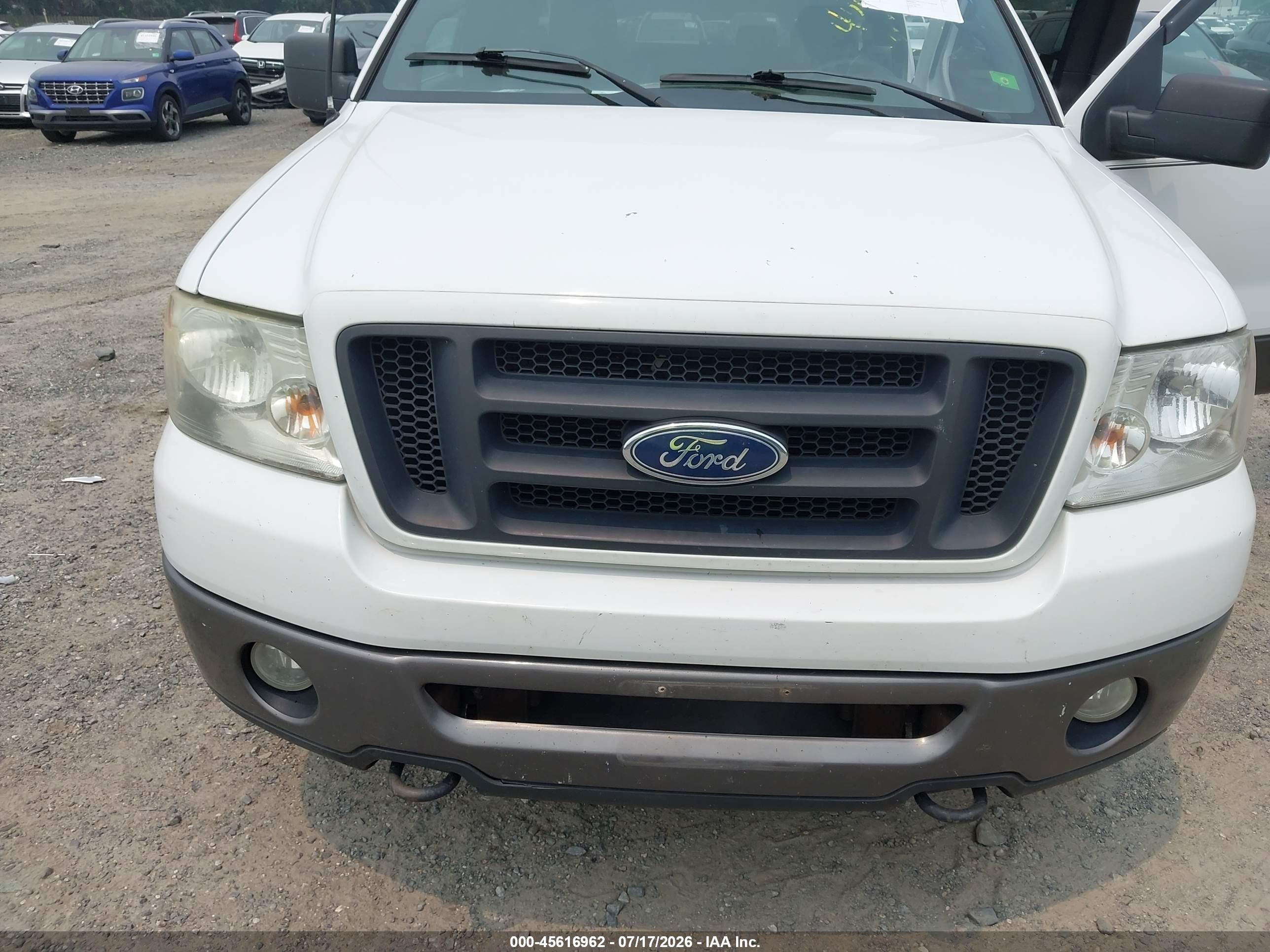 2006 Ford F-150 Fx4/lariat/xl/xlt White vin: 1FTPX14586NA51523