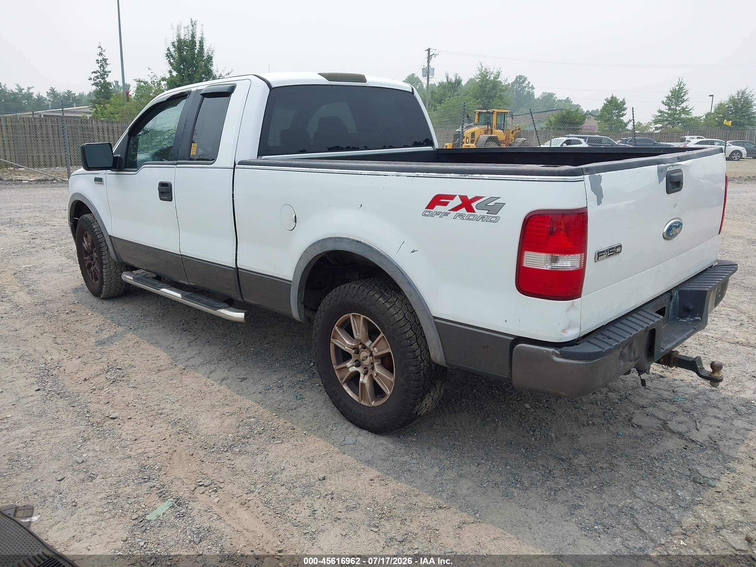 2006 Ford F-150 Fx4/lariat/xl/xlt White vin: 1FTPX14586NA51523