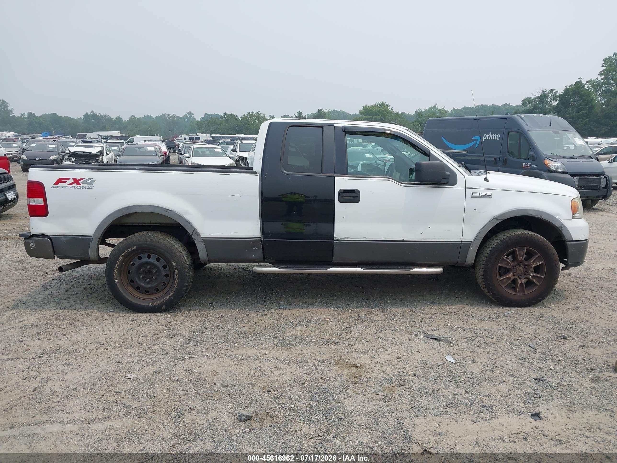 2006 Ford F-150 Fx4/lariat/xl/xlt White vin: 1FTPX14586NA51523