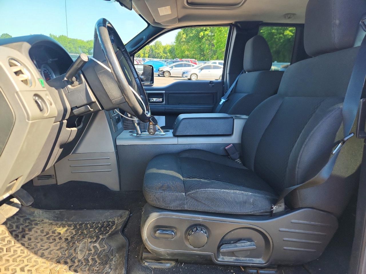 2007 Ford F150 Blue vin: 1FTPX14587NA77847