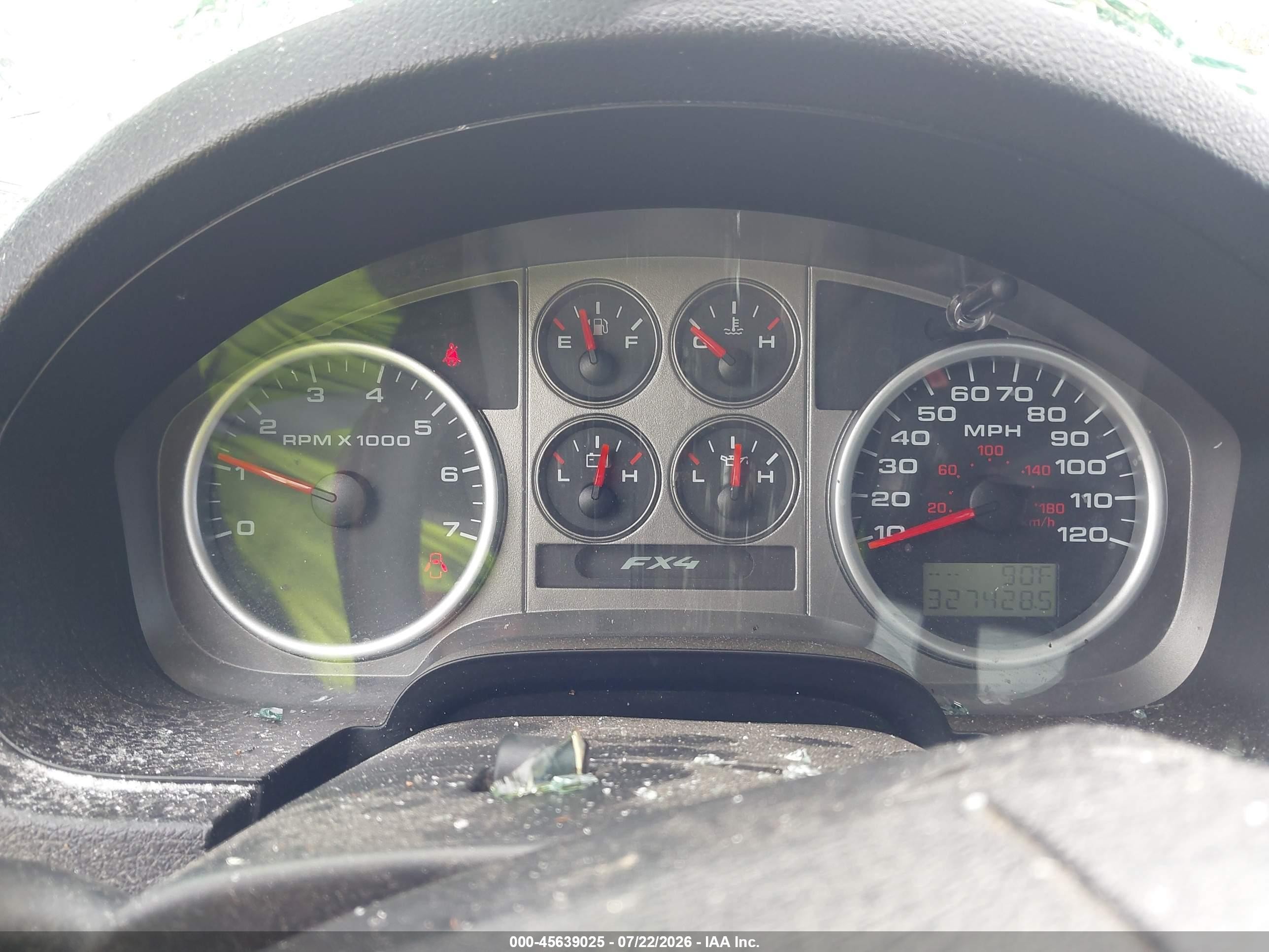 2004 Ford F-150   Gray vin: 1FTPX14594FA02242