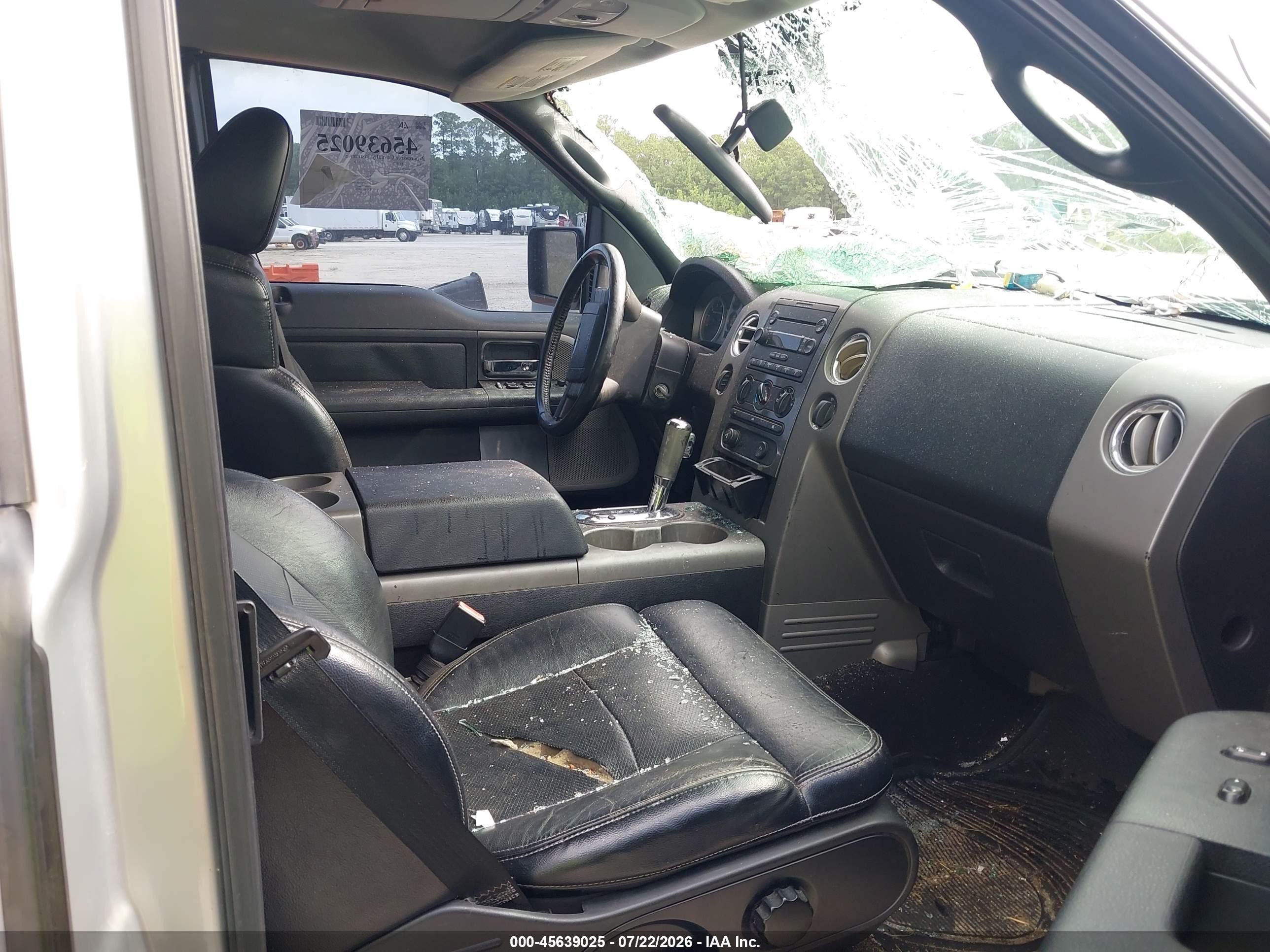 2004 Ford F-150   Gray vin: 1FTPX14594FA02242