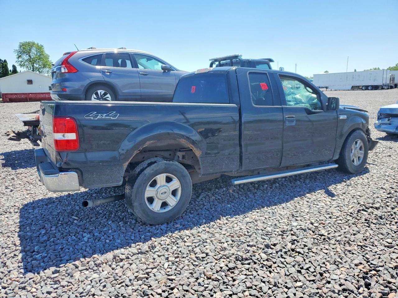 2004 Ford F150 Black vin: 1FTPX14594NA03090