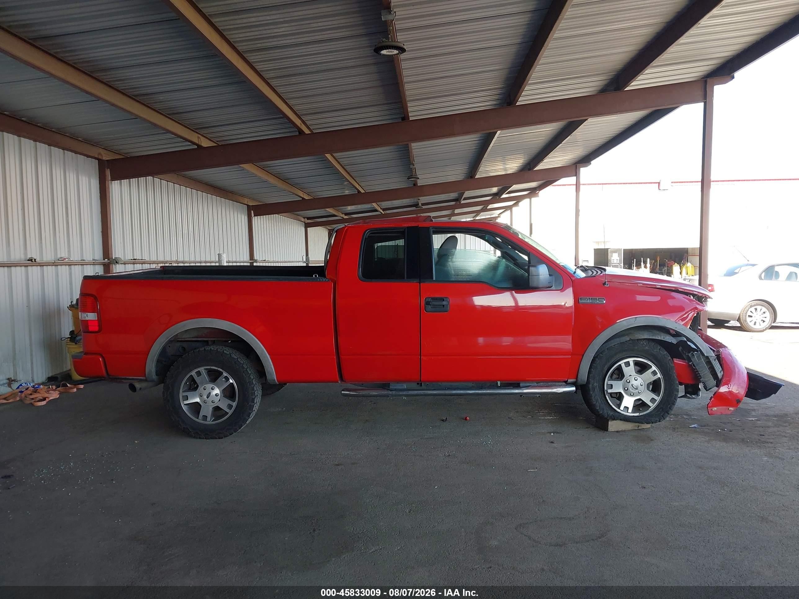 2004 Ford F-150 Fx4/lariat/xl/xlt Red vin: 1FTPX14594NA29267