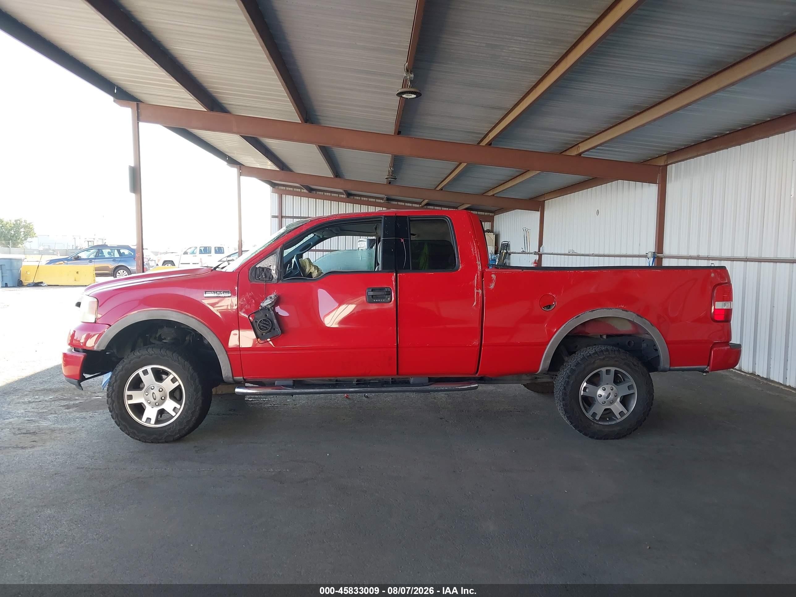 2004 Ford F-150 Fx4/lariat/xl/xlt Red vin: 1FTPX14594NA29267