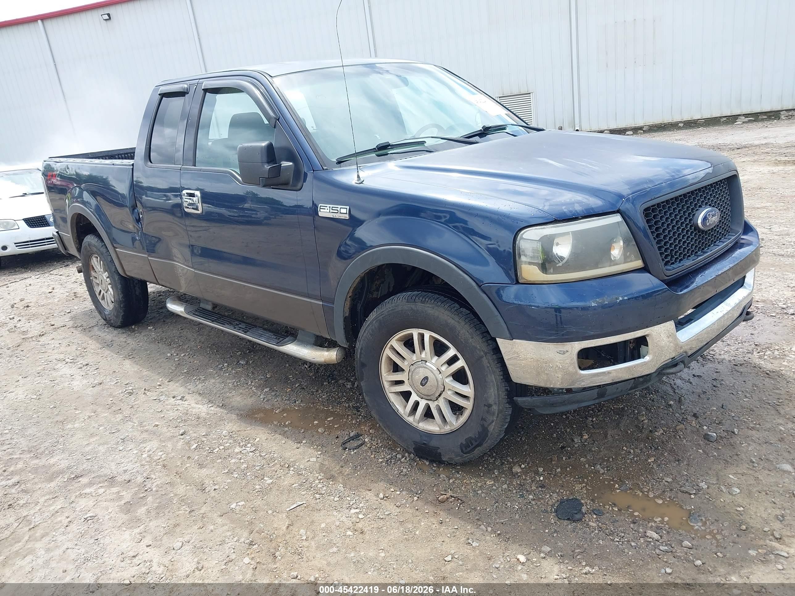 2004 Ford F-150 Fx4/lariat/xl/xlt Dark Blue vin: 1FTPX14594NA61362