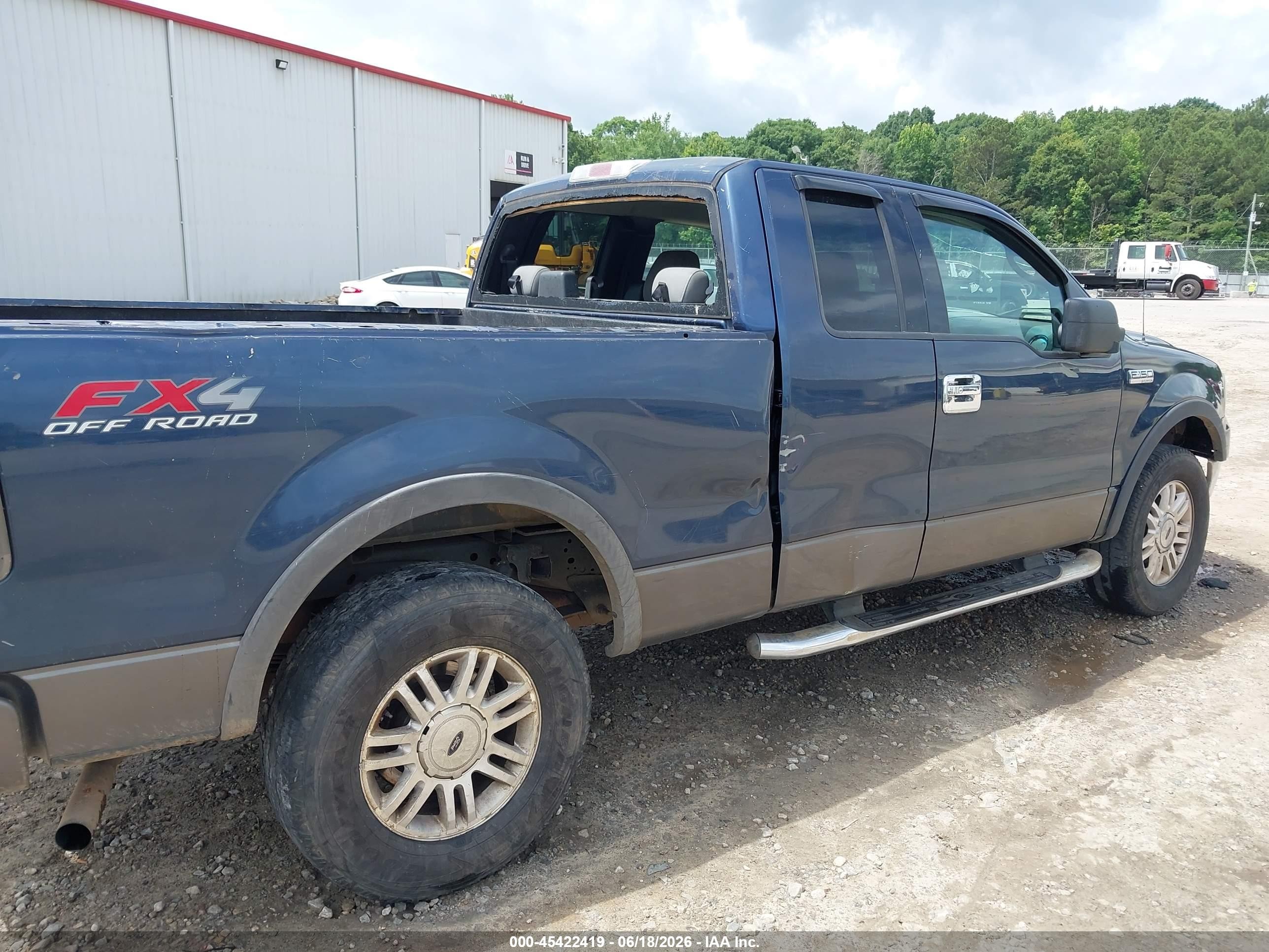2004 Ford F-150 Fx4/lariat/xl/xlt Dark Blue vin: 1FTPX14594NA61362