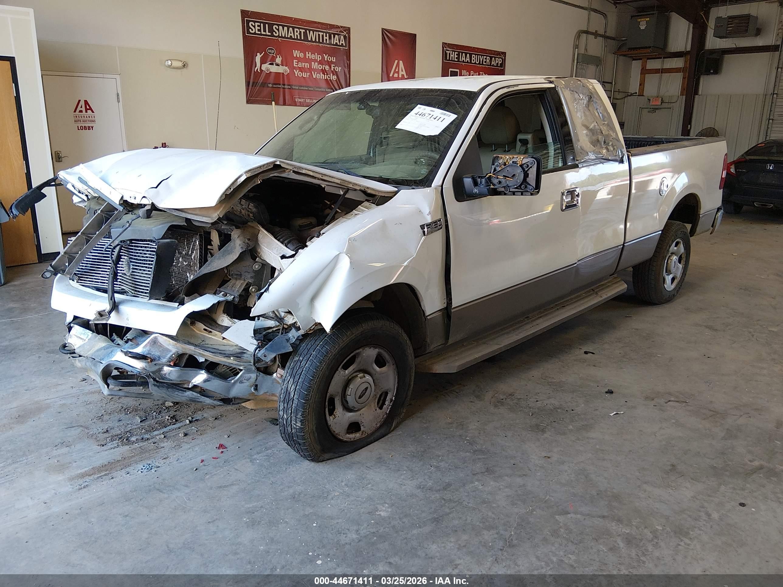 2004 Ford F-150 Fx4/lariat/xl/xlt Белый vin: 1FTPX14594NB09538