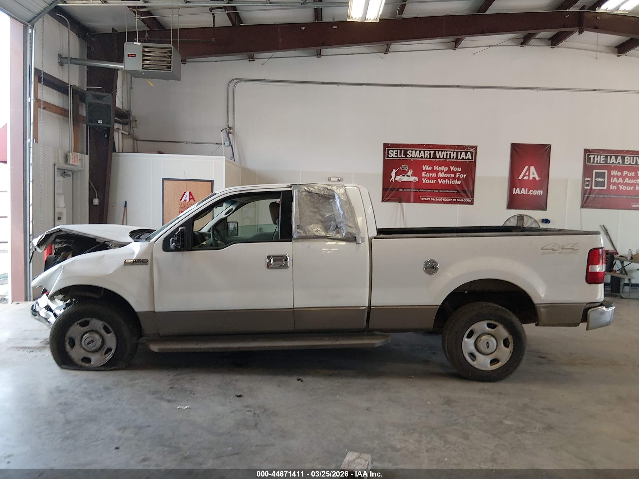 2004 Ford F-150 Fx4/lariat/xl/xlt Белый vin: 1FTPX14594NB09538