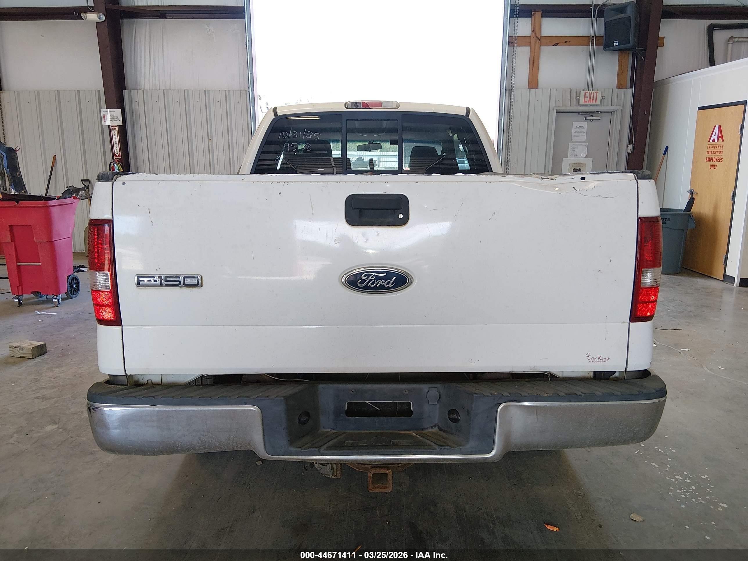 2004 Ford F-150 Fx4/lariat/xl/xlt Белый vin: 1FTPX14594NB09538