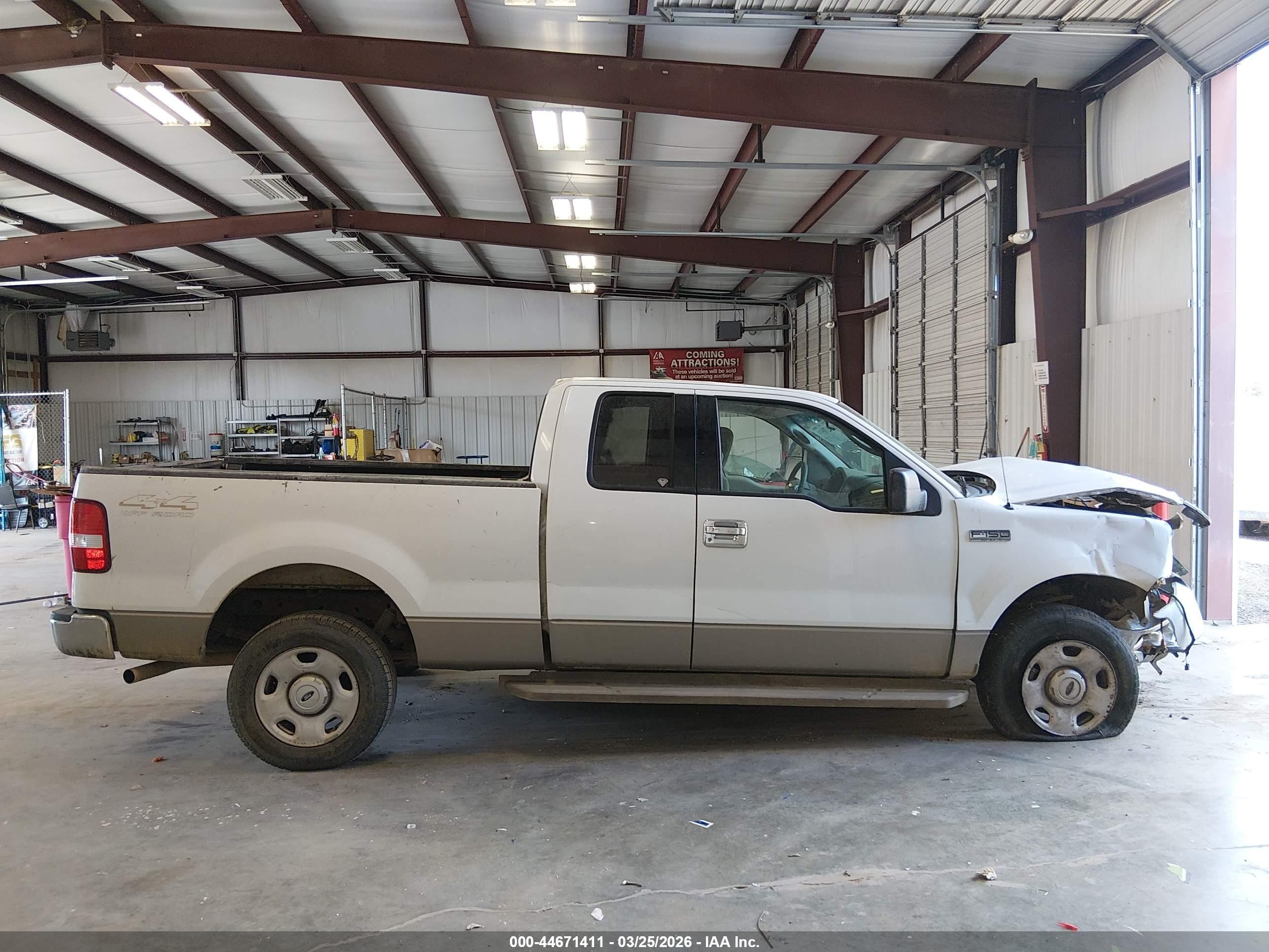 2004 Ford F-150 Fx4/lariat/xl/xlt Белый vin: 1FTPX14594NB09538