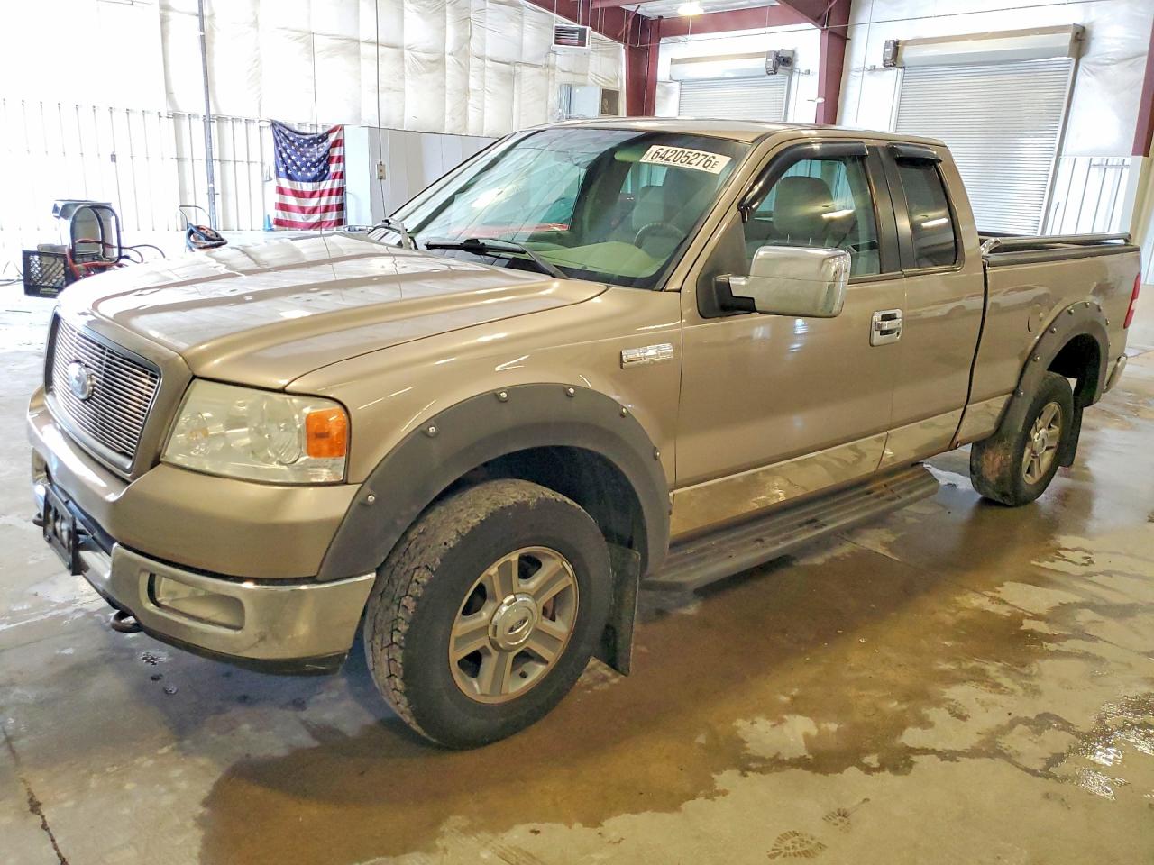 2005 Ford F150 Brown vin: 1FTPX14595FB17425