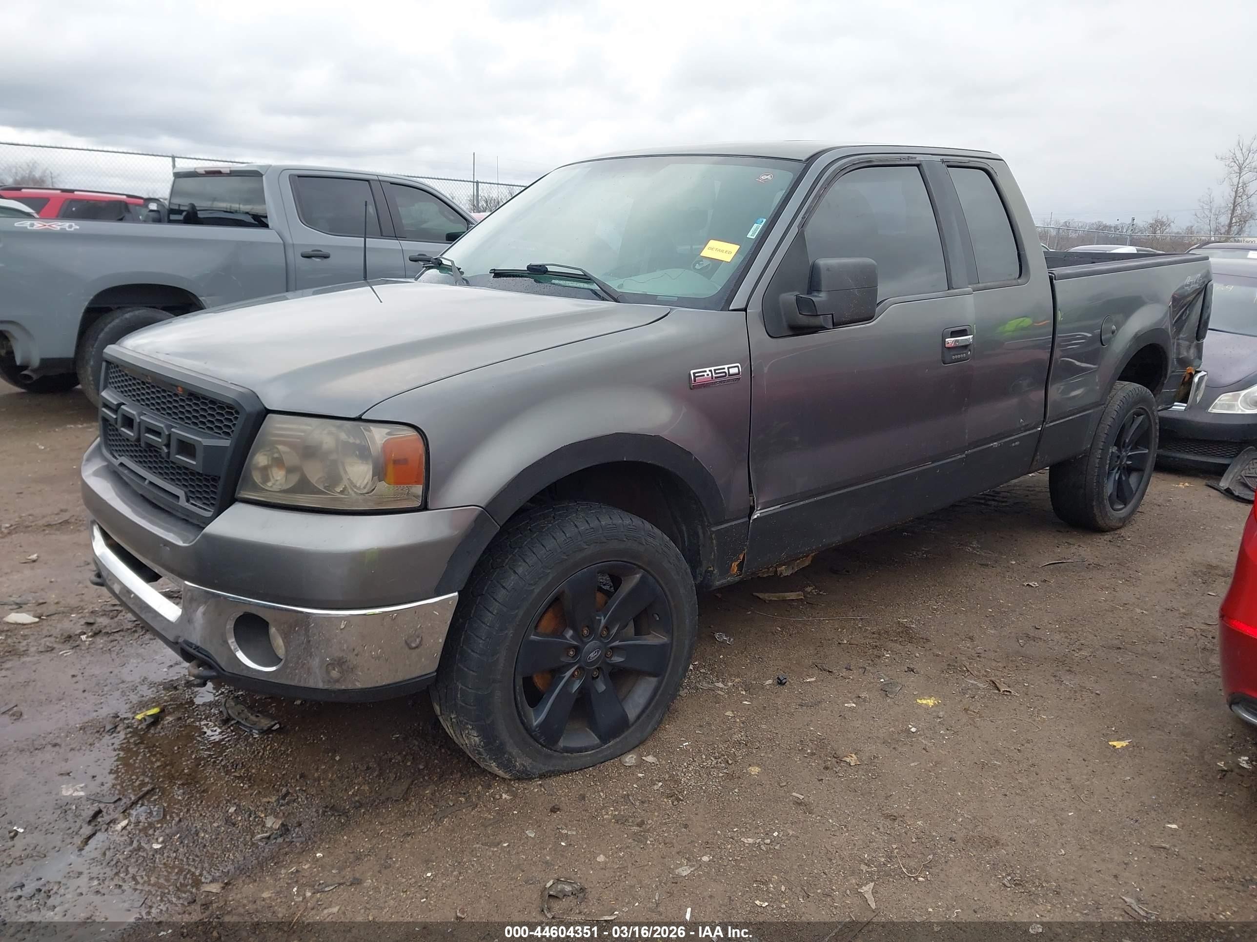 2005 Ford F-150 Fx4/lariat/xl/xlt Gray vin: 1FTPX14595NB36885