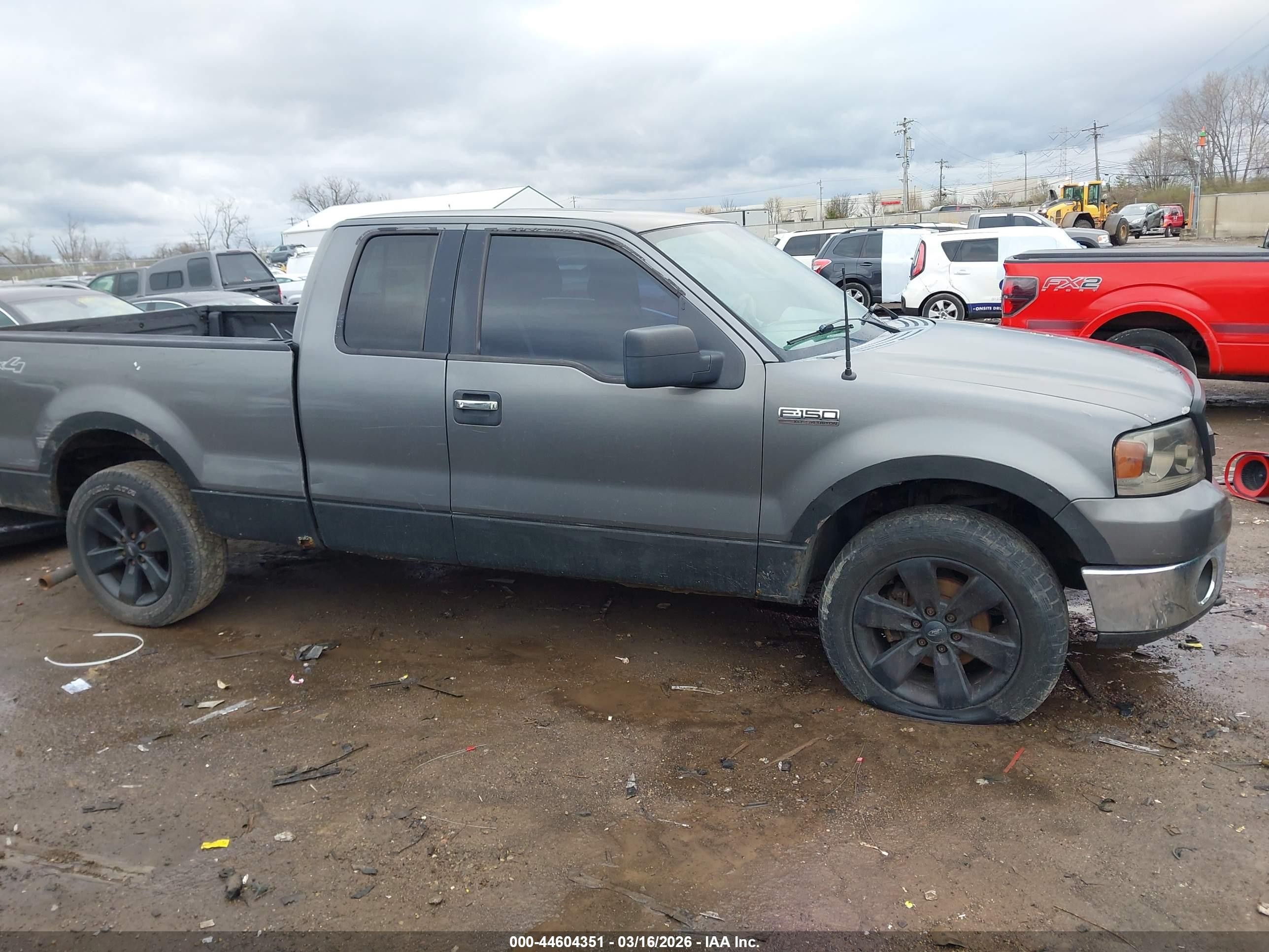 2005 Ford F-150 Fx4/lariat/xl/xlt Gray vin: 1FTPX14595NB36885