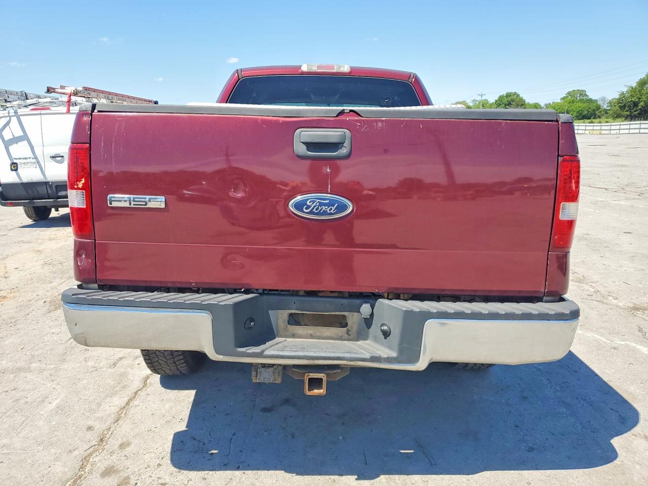 2005 Ford F150 Maroon vin: 1FTPX14595NB57218