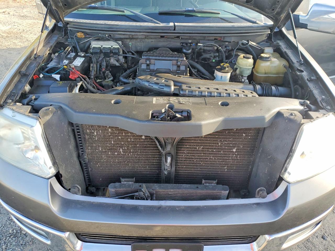 2005 Ford F150 Gray vin: 1FTPX14595NC09883