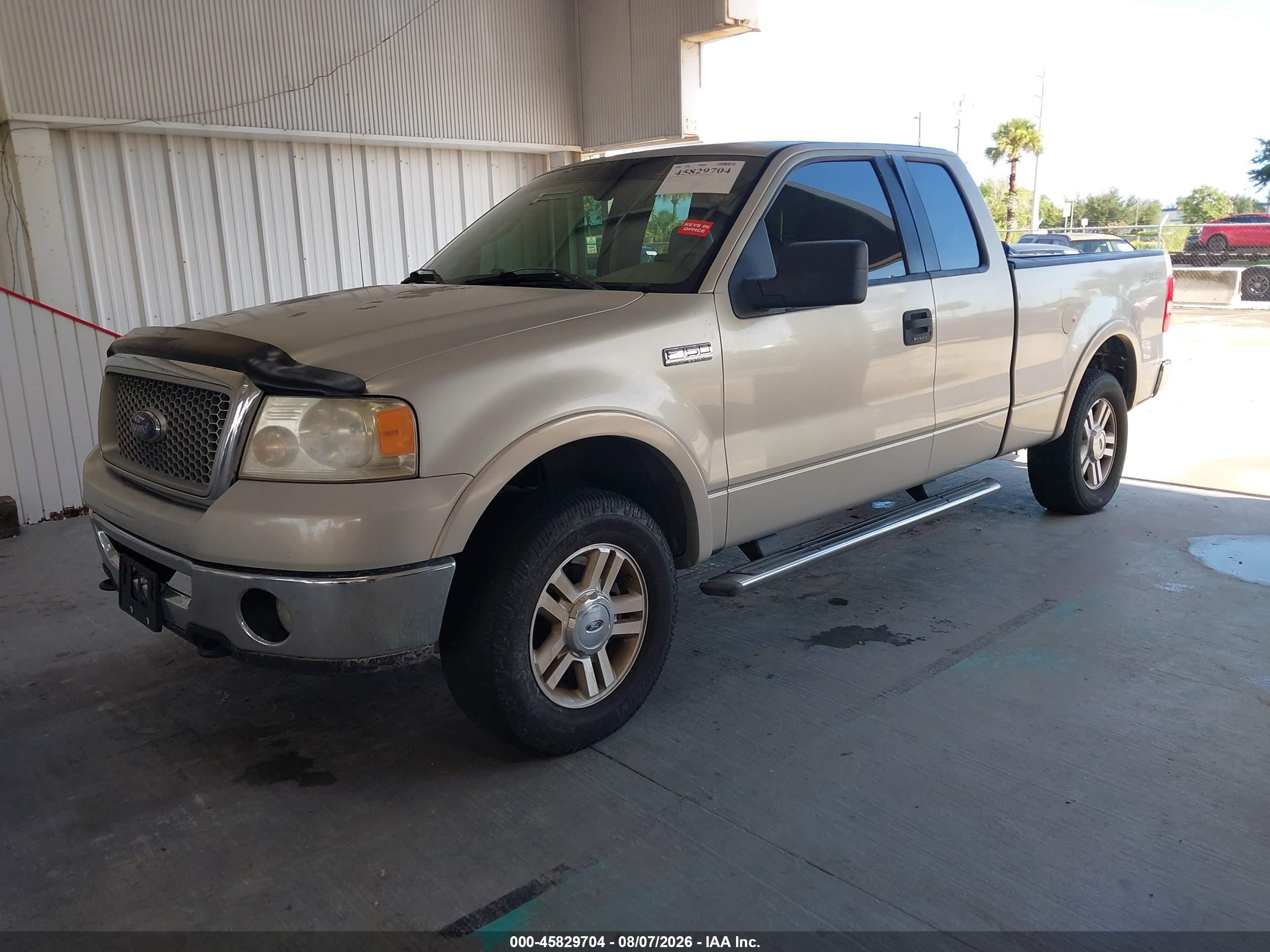 2006 Ford F-150 Fx4/lariat/xl/xlt Champagne vin: 1FTPX14596FA28942