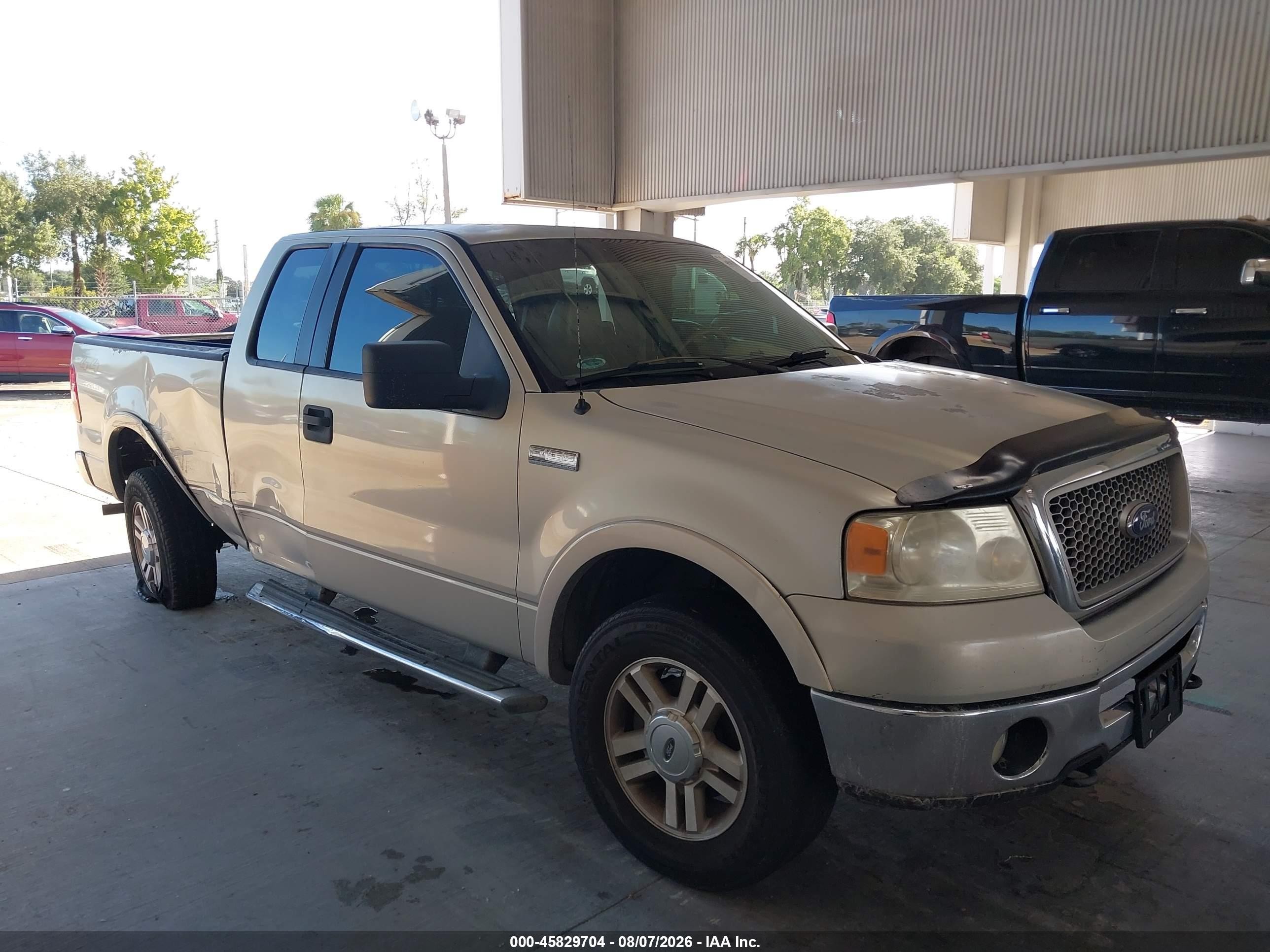 2006 Ford F-150 Fx4/lariat/xl/xlt Champagne vin: 1FTPX14596FA28942