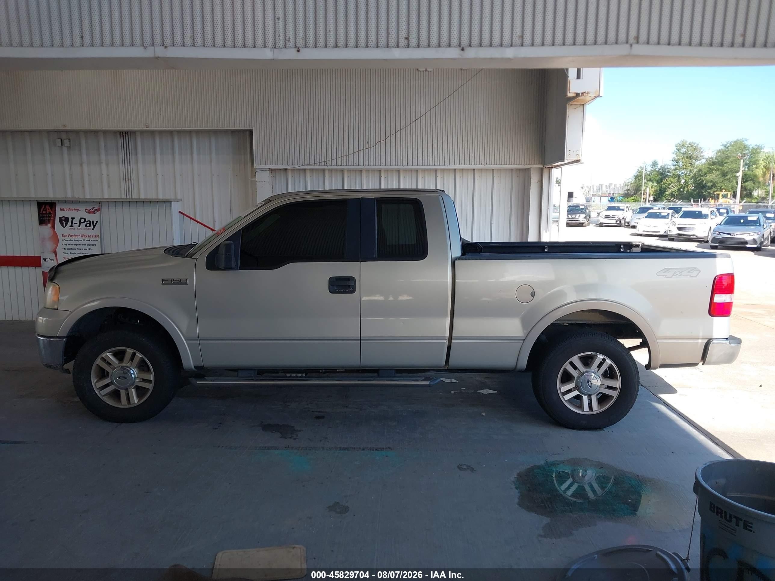 2006 Ford F-150 Fx4/lariat/xl/xlt Champagne vin: 1FTPX14596FA28942