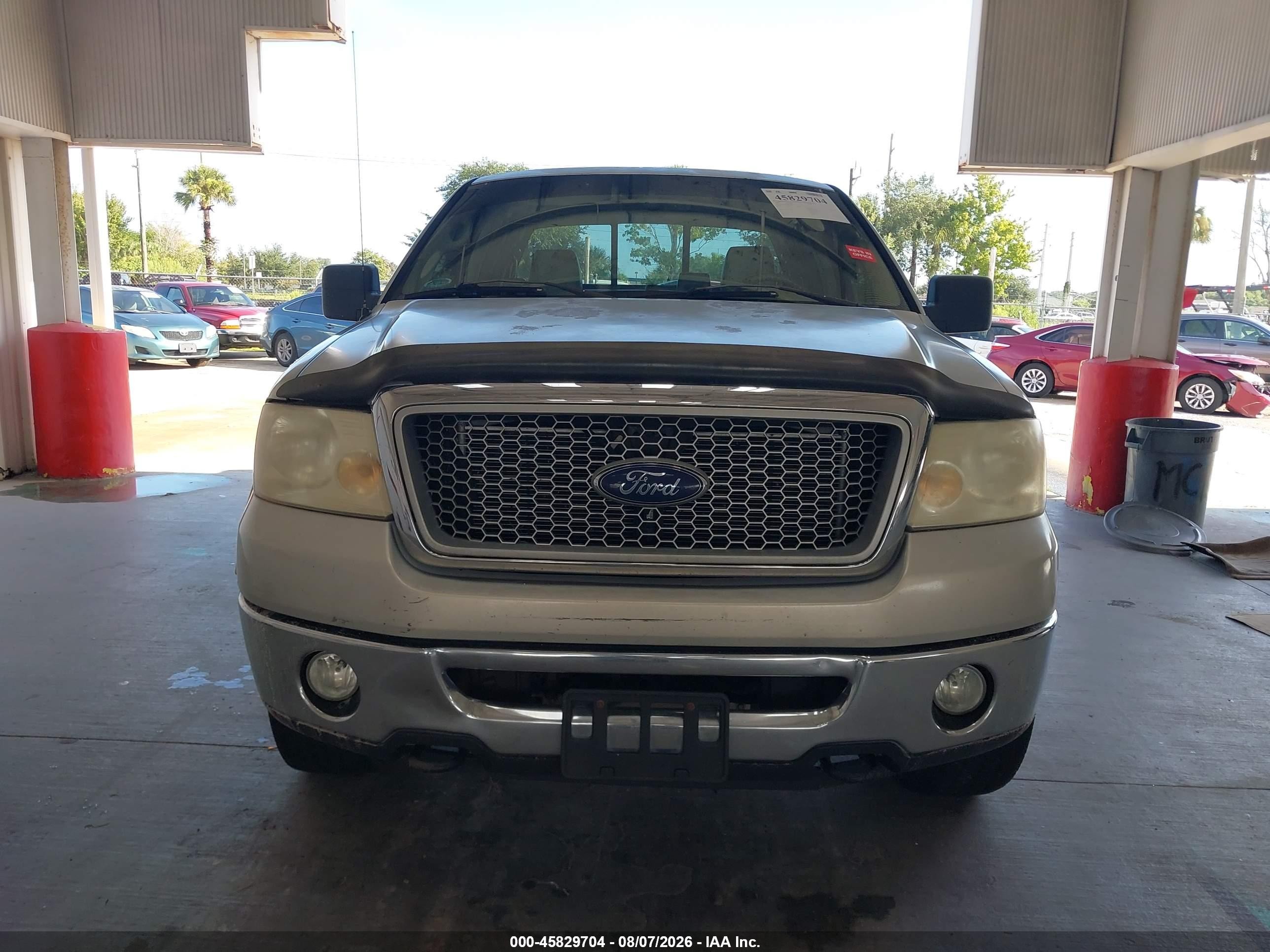 2006 Ford F-150 Fx4/lariat/xl/xlt Champagne vin: 1FTPX14596FA28942