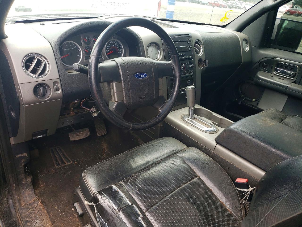 2006 Ford F150 Black vin: 1FTPX14596FA56630
