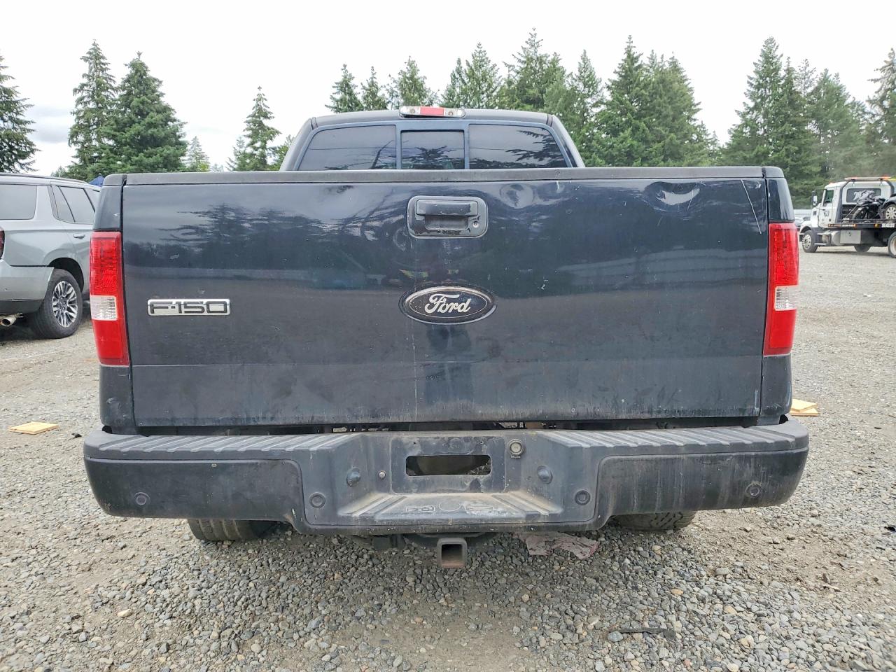 2006 Ford F150 Black vin: 1FTPX14596FA56630