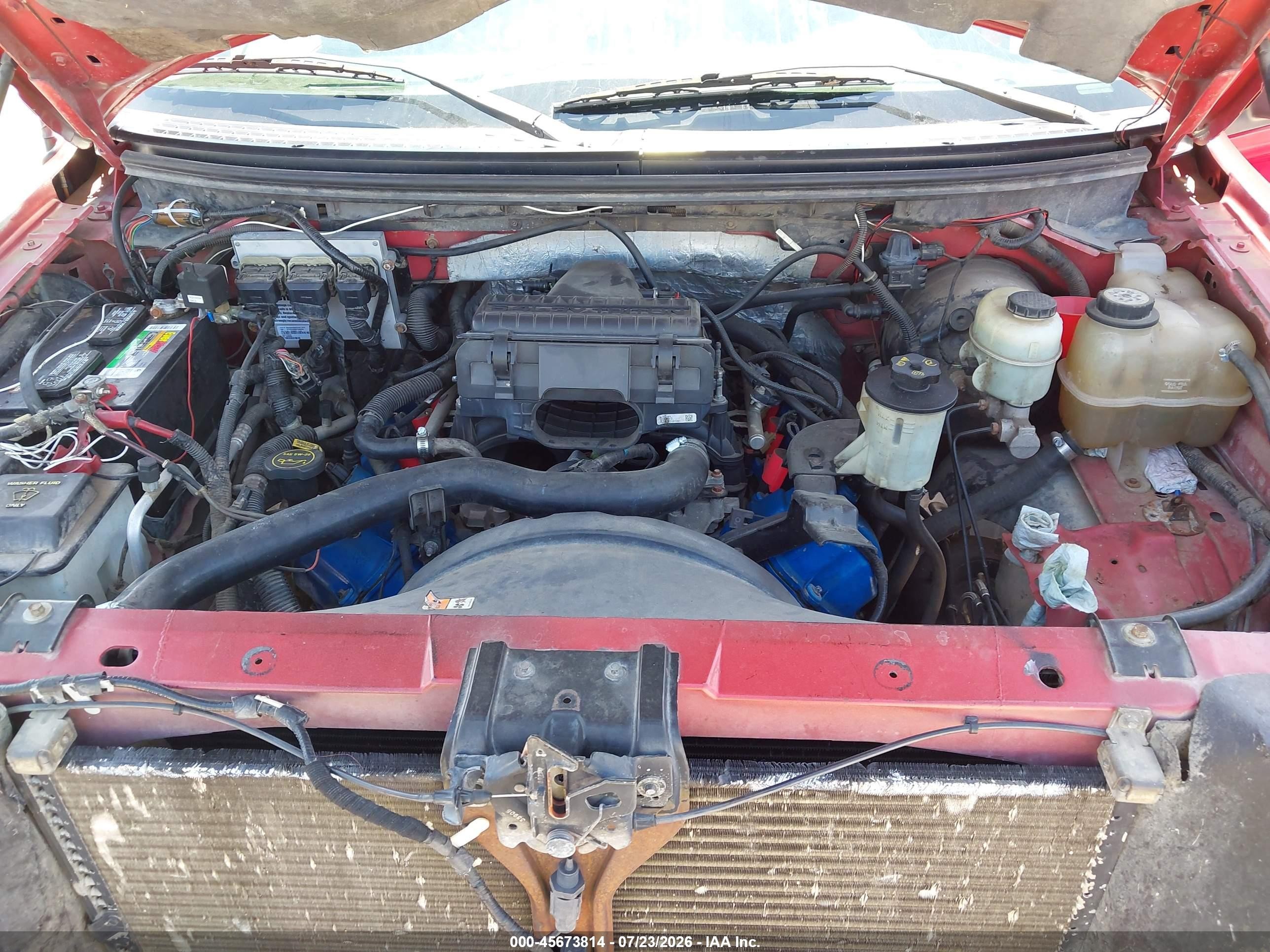 2006 Ford F-150 Fx4/lariat/xl/xlt Red vin: 1FTPX14596FA66090
