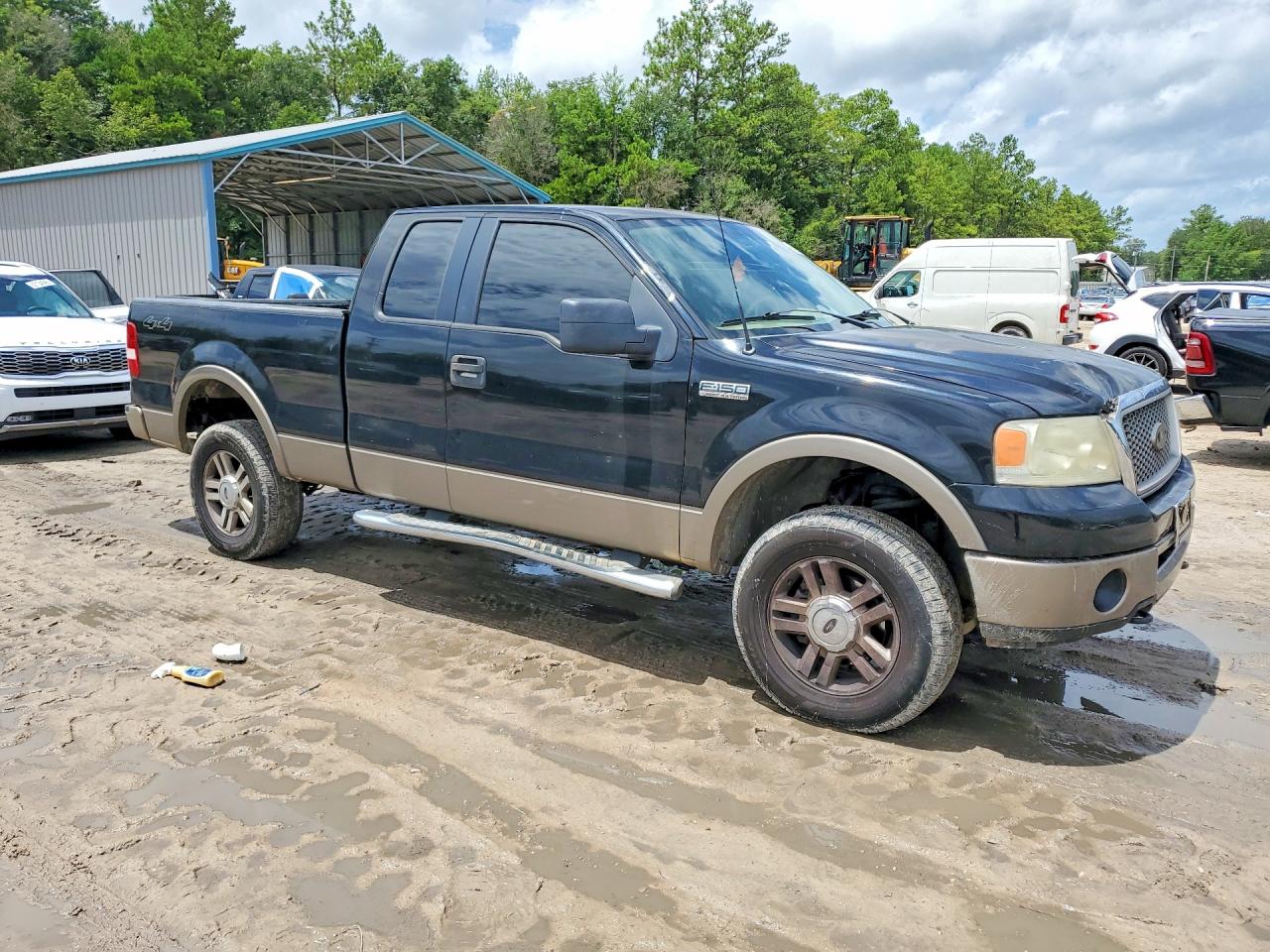 2006 Ford F150 Черный vin: 1FTPX14596NA15906
