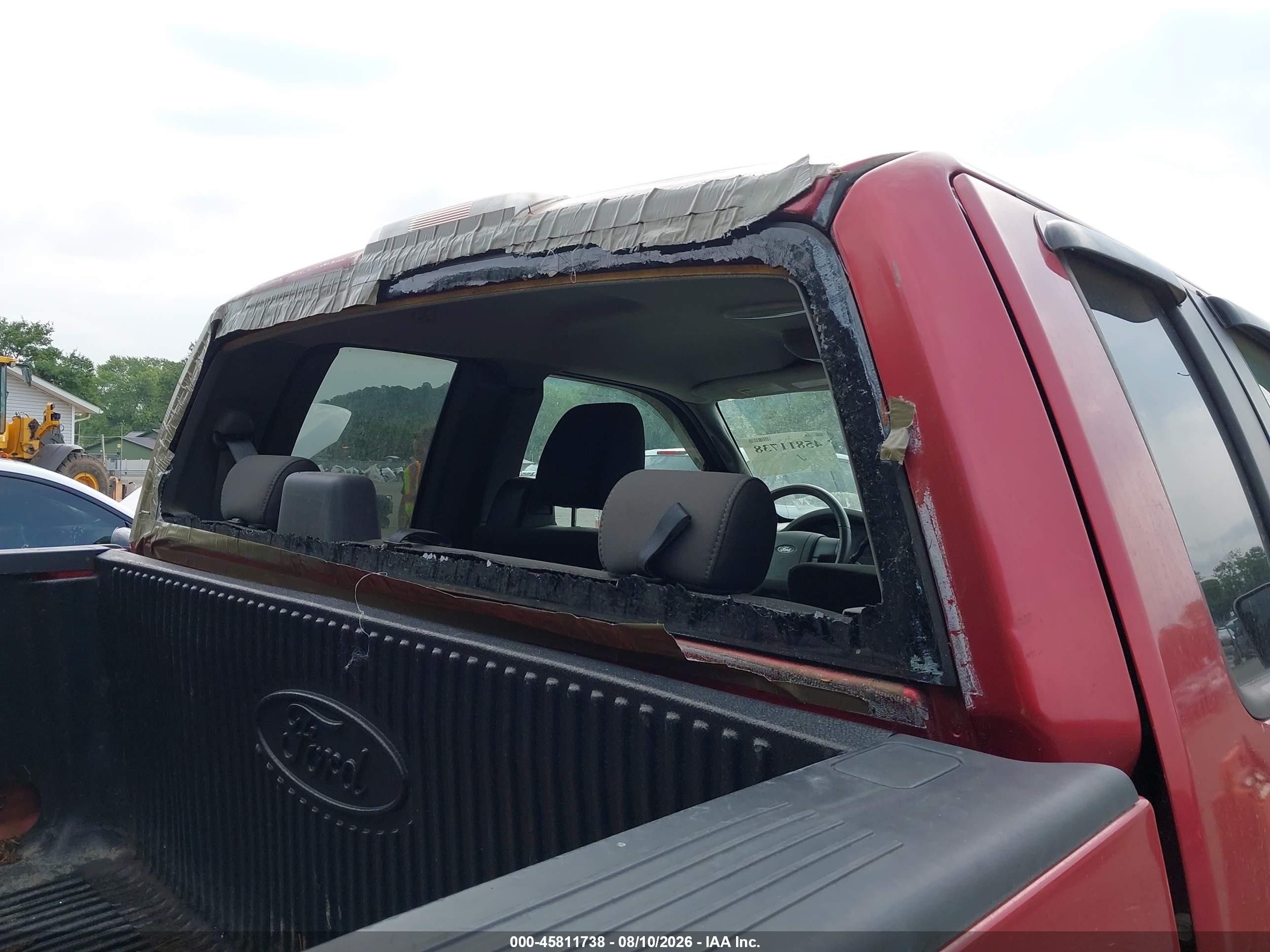 2008 Ford F-150 60th Anniversary/fx4/lariat/xl/xlt Red vin: 1FTPX14598FA16759