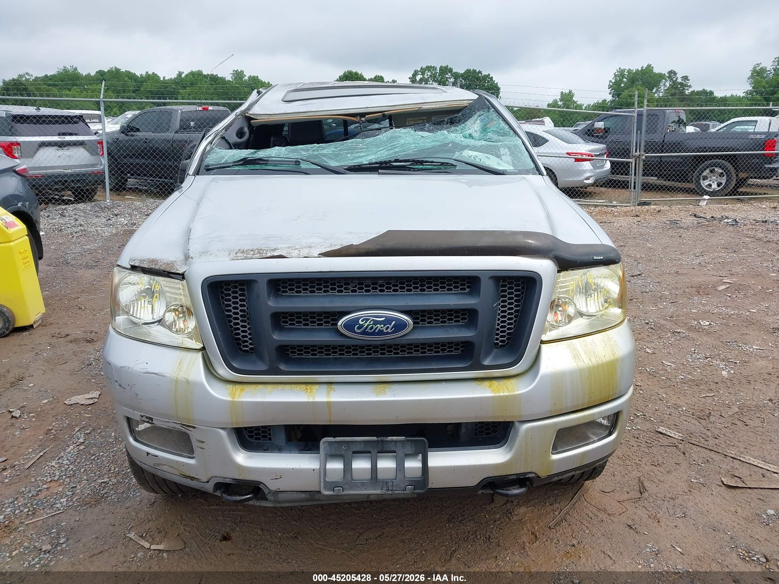 2004 Ford F-150 Fx4/lariat/xl/xlt Серебряный vin: 1FTPX145X4FA06431