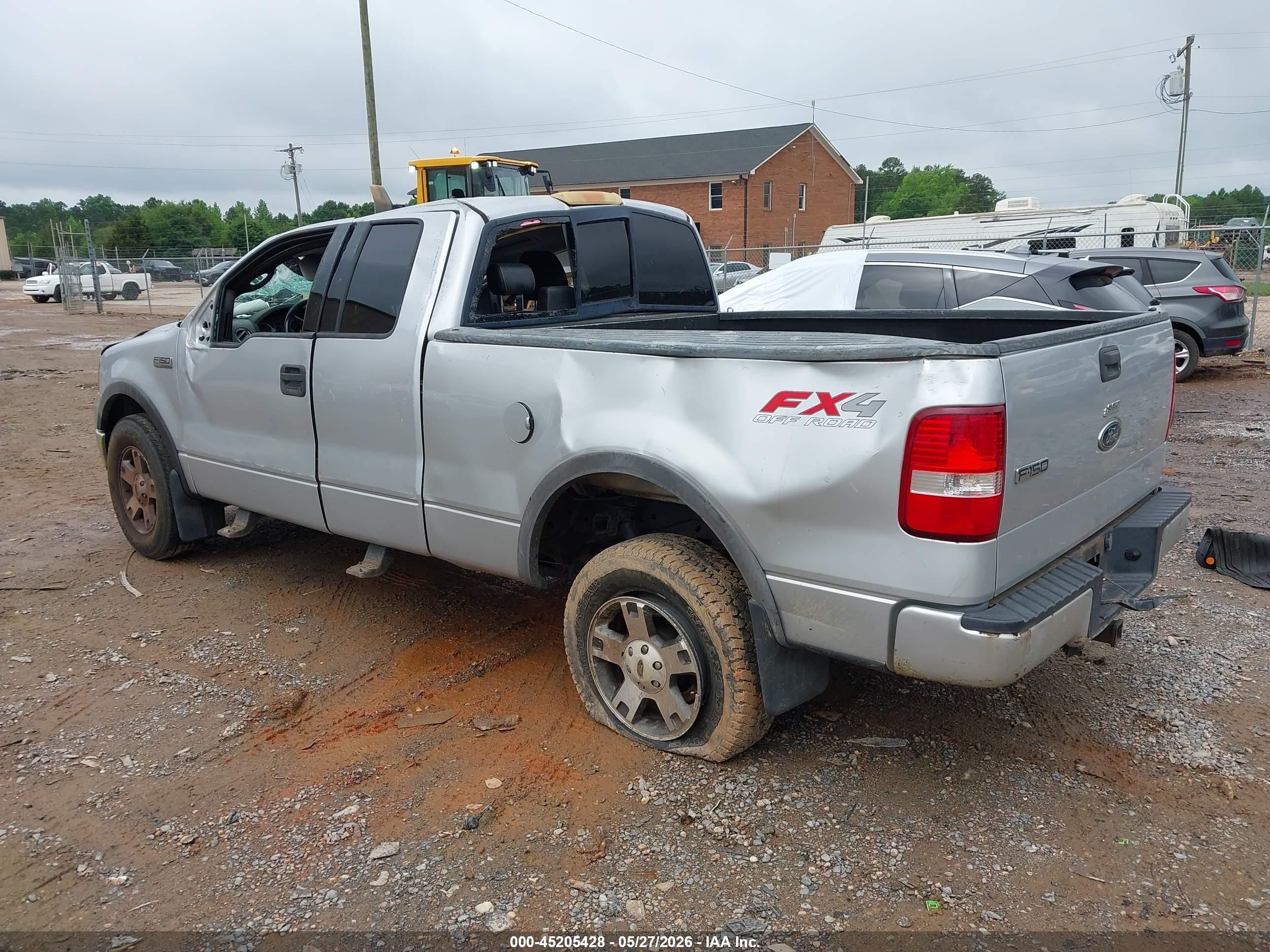 2004 Ford F-150 Fx4/lariat/xl/xlt Серебряный vin: 1FTPX145X4FA06431
