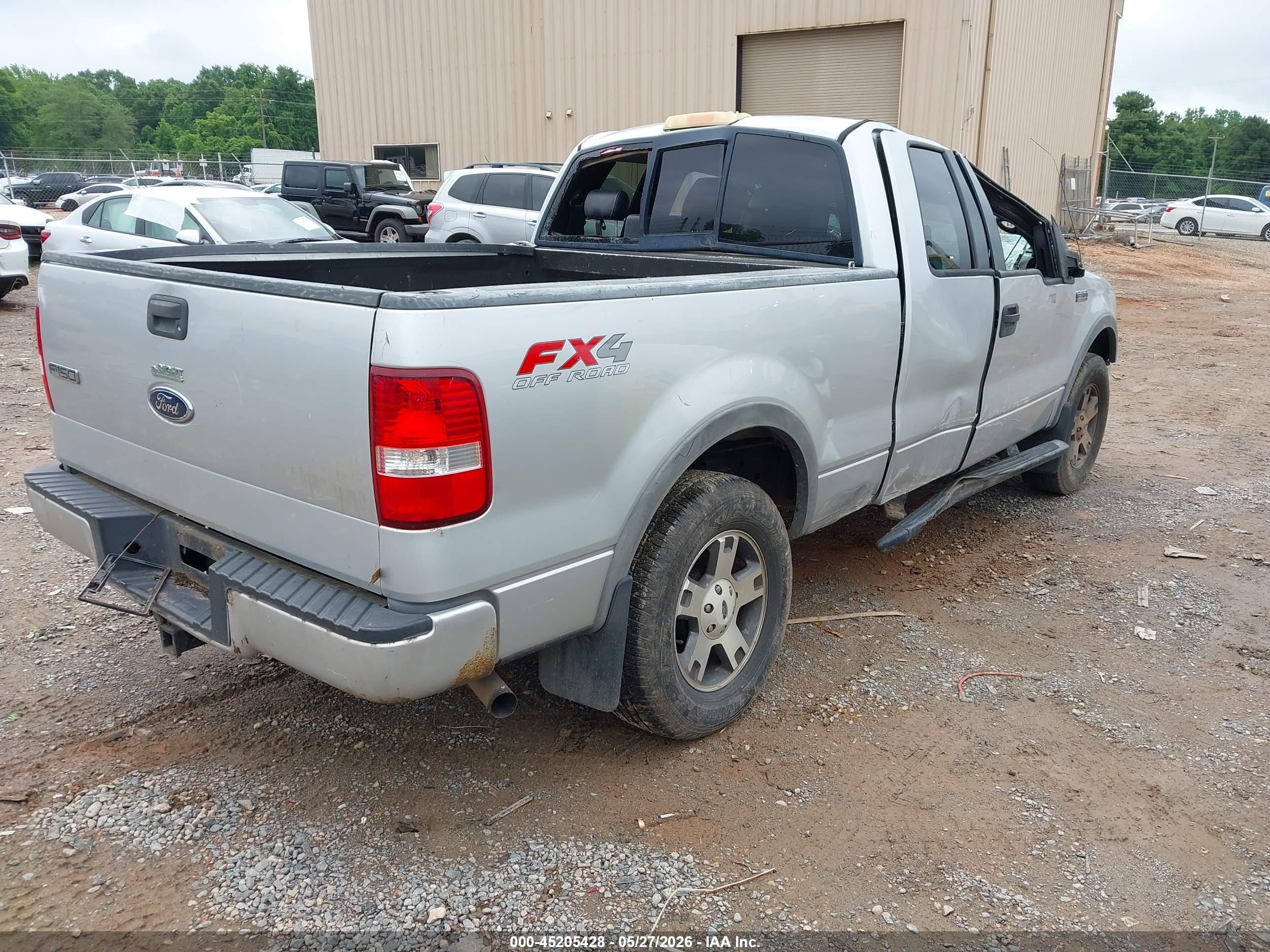 2004 Ford F-150 Fx4/lariat/xl/xlt Серебряный vin: 1FTPX145X4FA06431