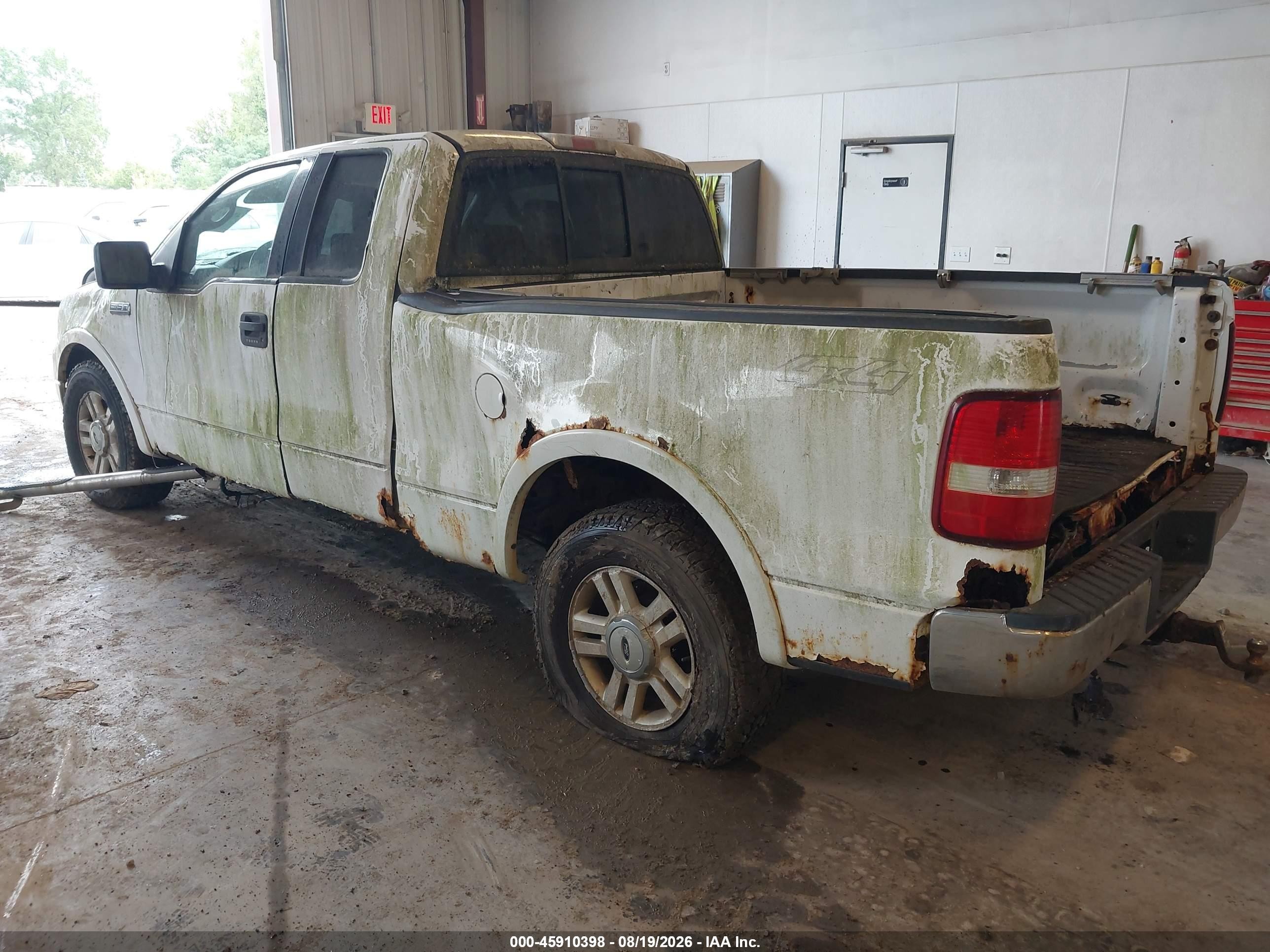 2004 Ford F-150 Fx4/lariat/xl/xlt White vin: 1FTPX145X4KD94672