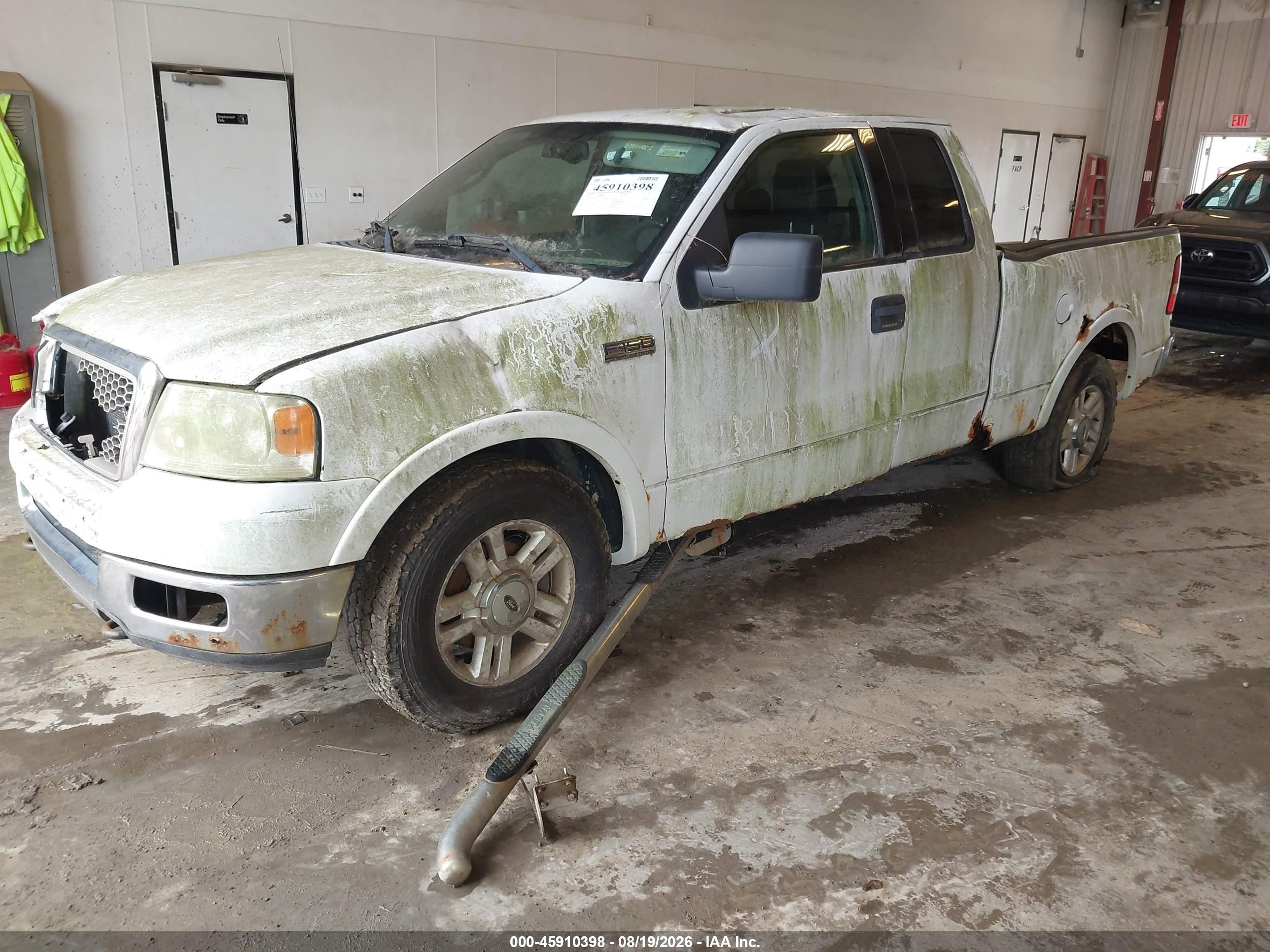 2004 Ford F-150 Fx4/lariat/xl/xlt White vin: 1FTPX145X4KD94672