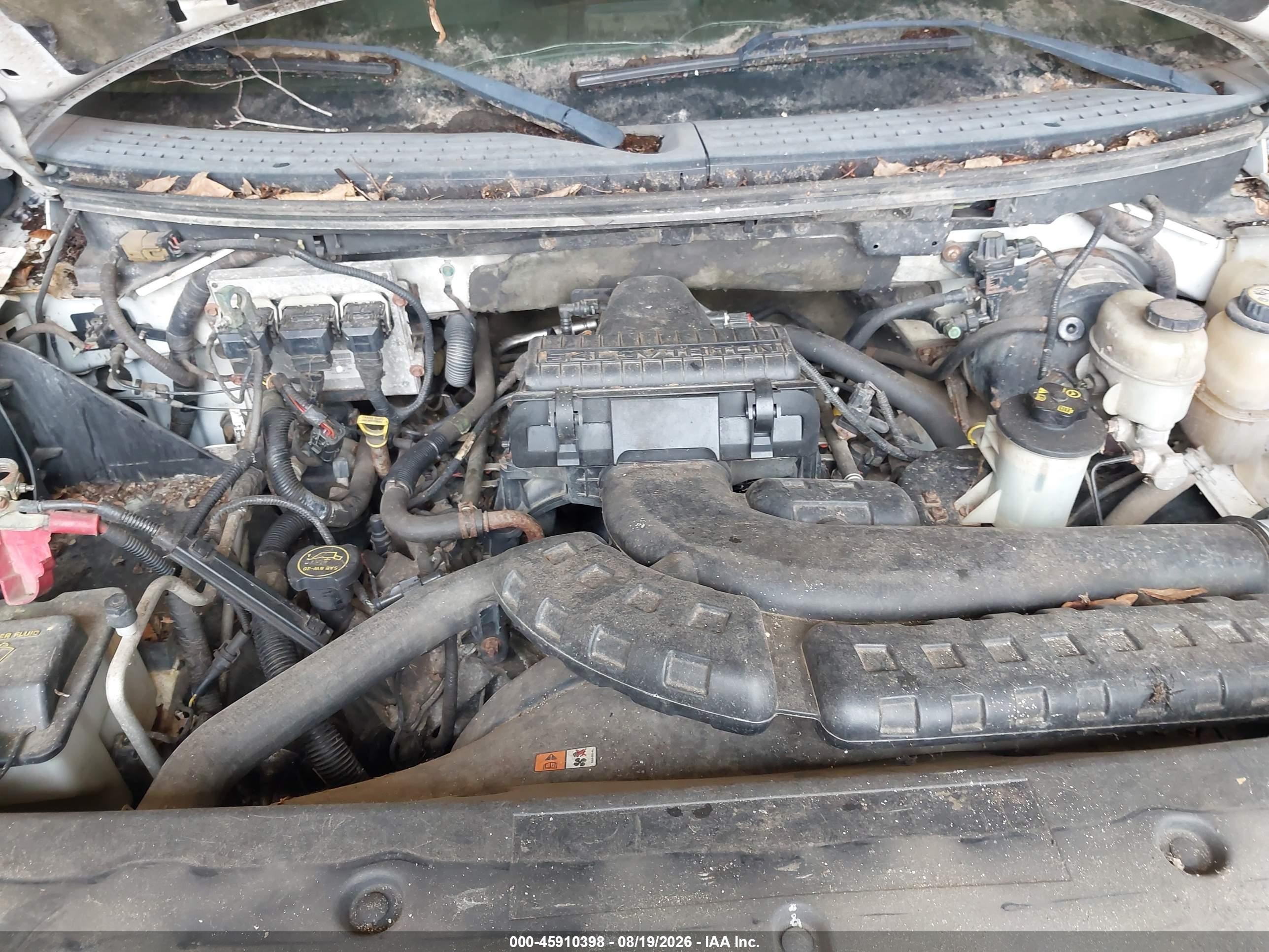 2004 Ford F-150 Fx4/lariat/xl/xlt White vin: 1FTPX145X4KD94672