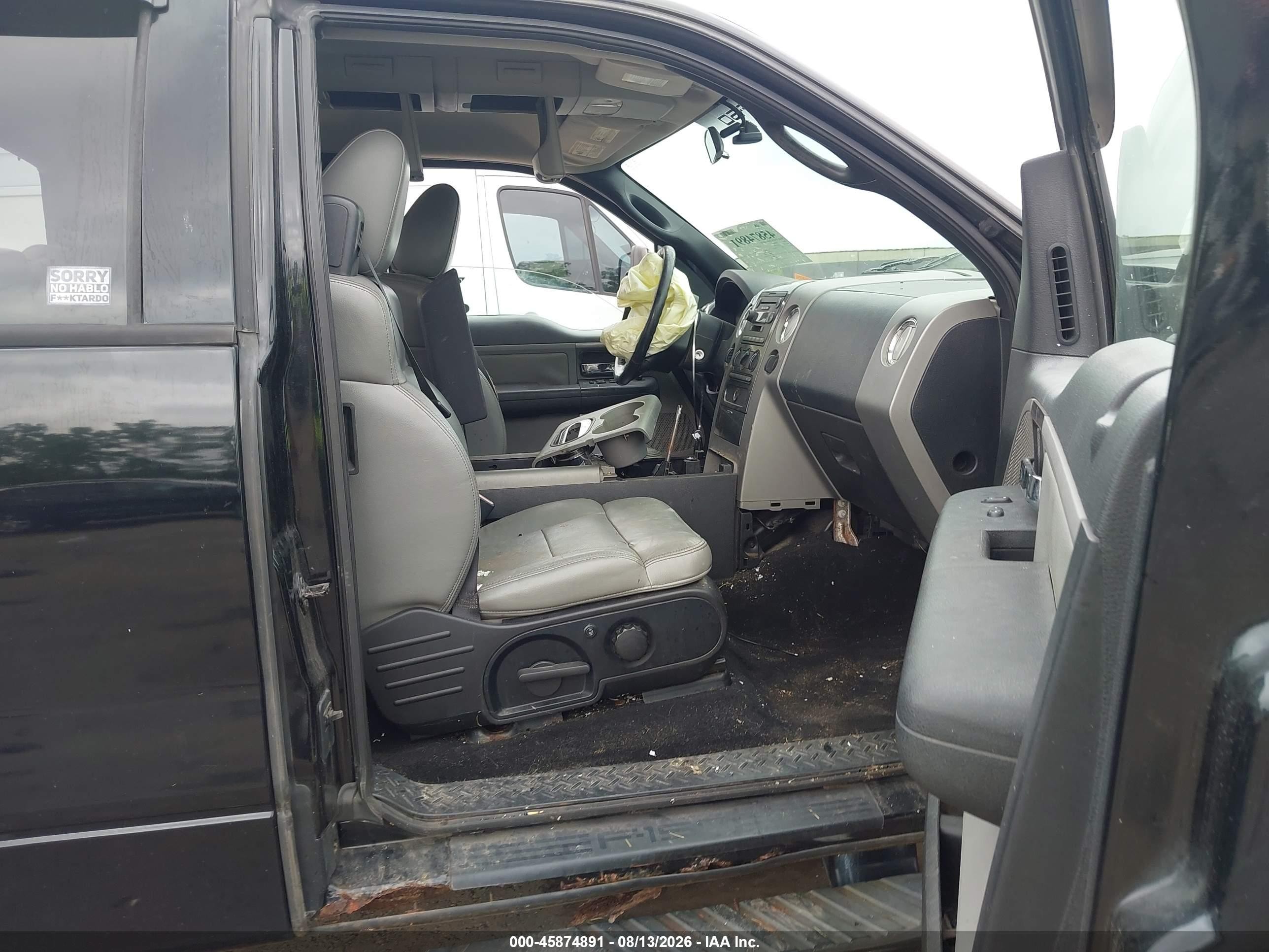 2004 Ford F-150 Fx4/lariat/xl/xlt Black vin: 1FTPX145X4NA21808