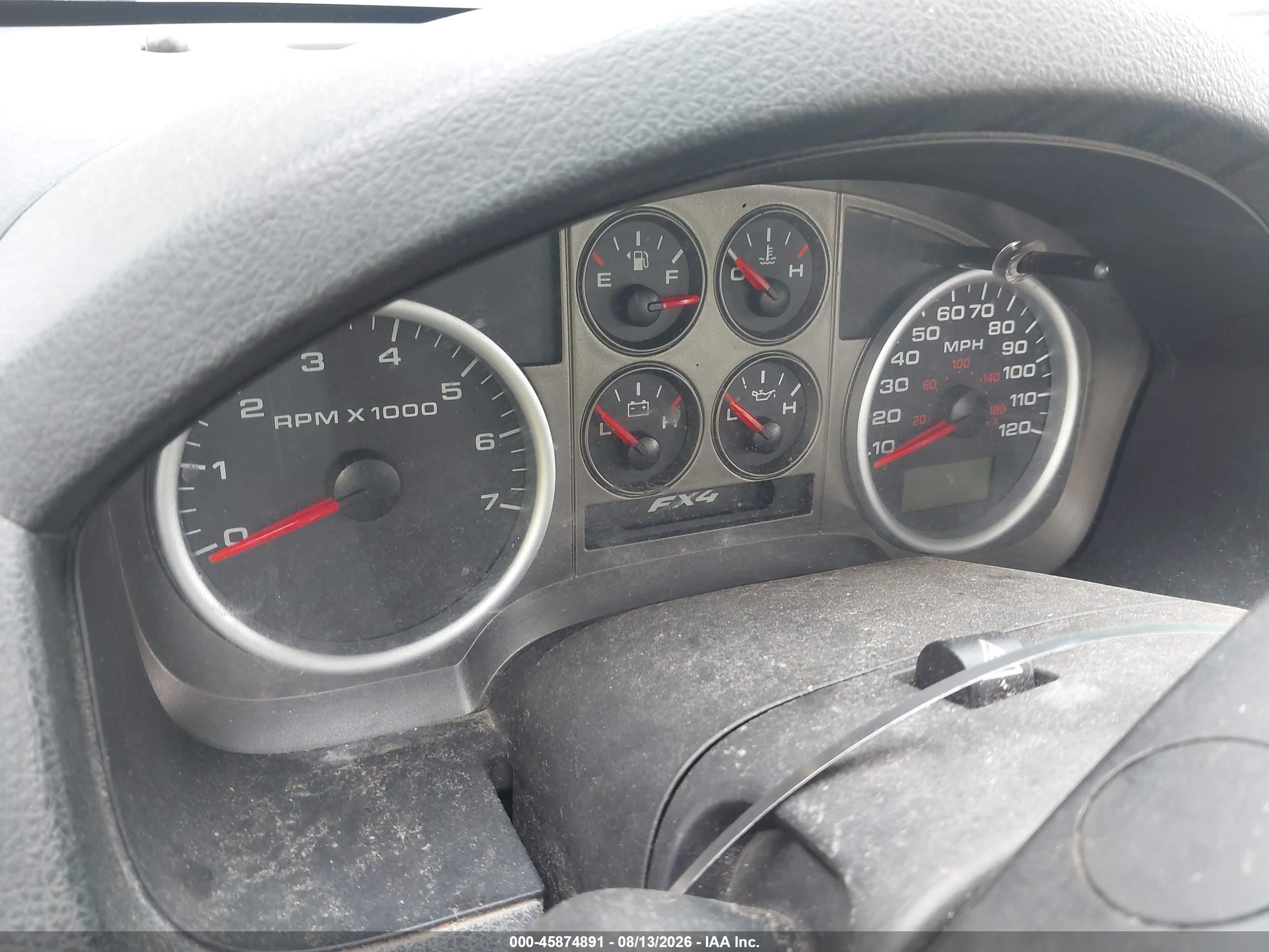 2004 Ford F-150 Fx4/lariat/xl/xlt Black vin: 1FTPX145X4NA21808