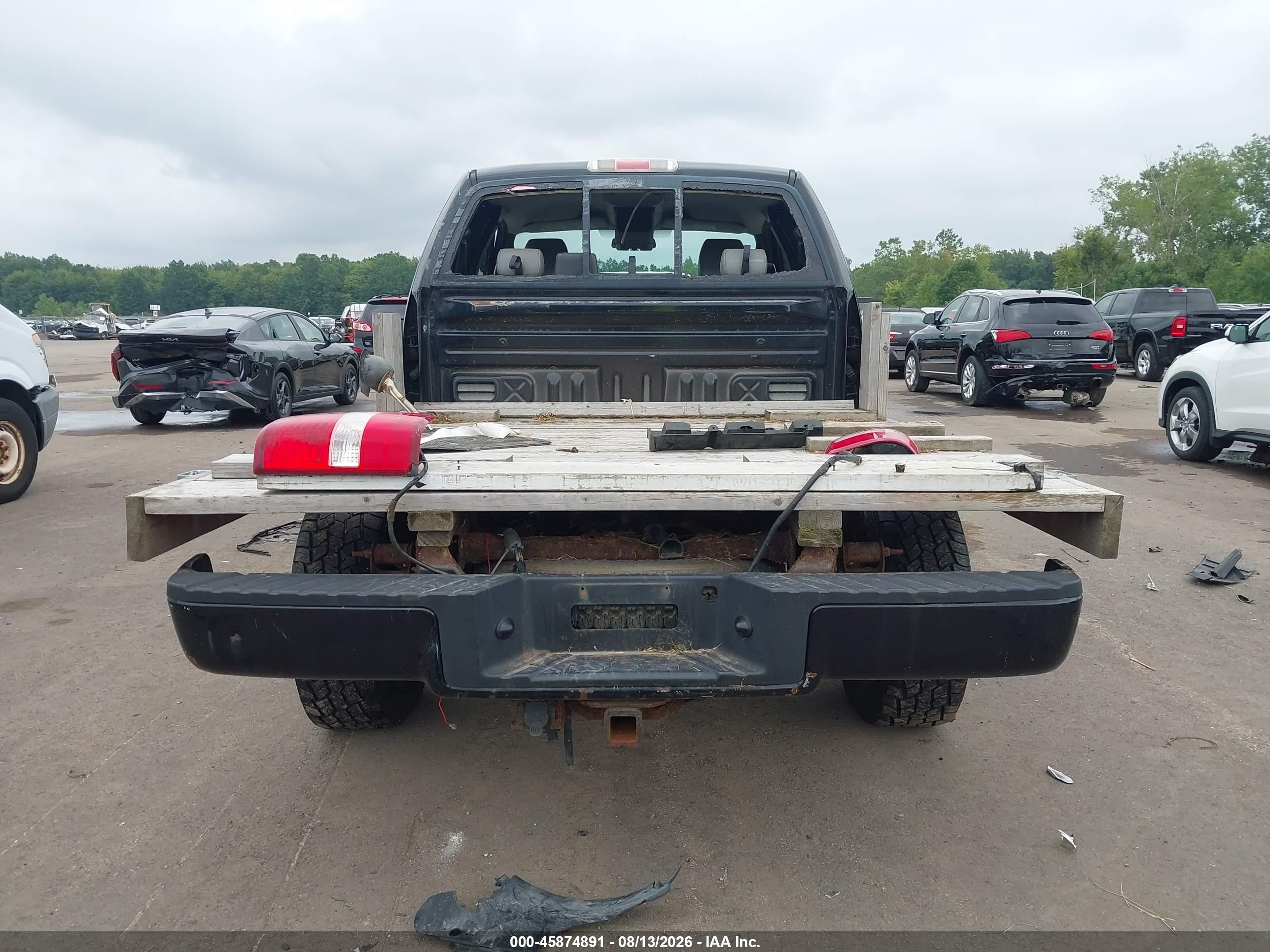 2004 Ford F-150 Fx4/lariat/xl/xlt Black vin: 1FTPX145X4NA21808