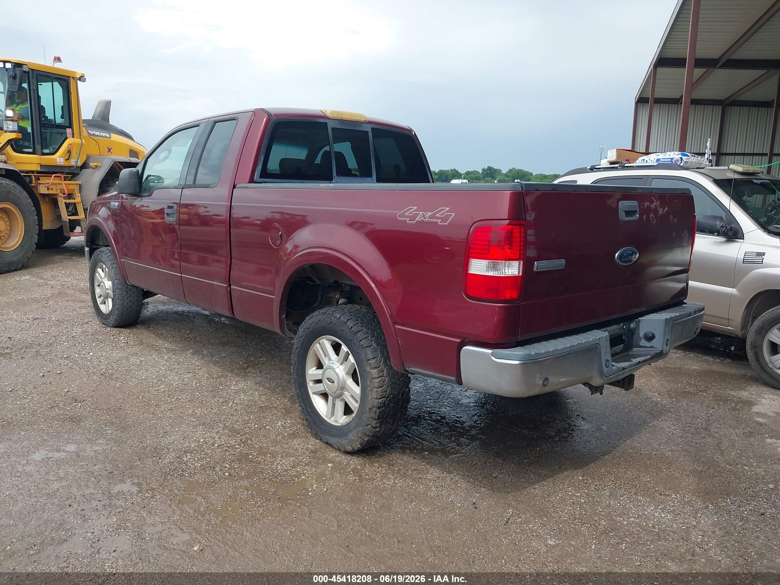 2004 Ford F-150 Fx4/lariat/xl/xlt Red vin: 1FTPX145X4NA41329