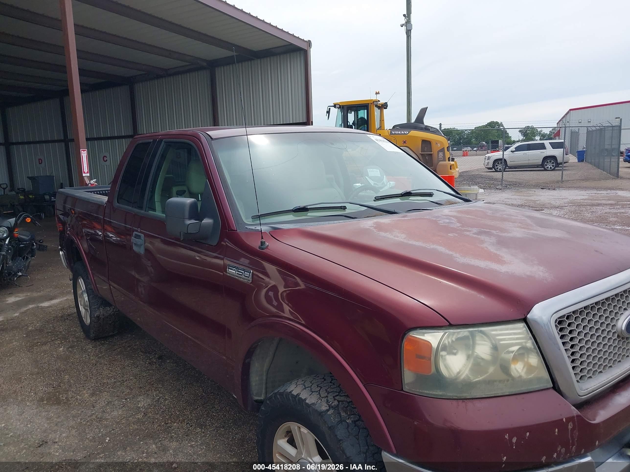 2004 Ford F-150 Fx4/lariat/xl/xlt Red vin: 1FTPX145X4NA41329