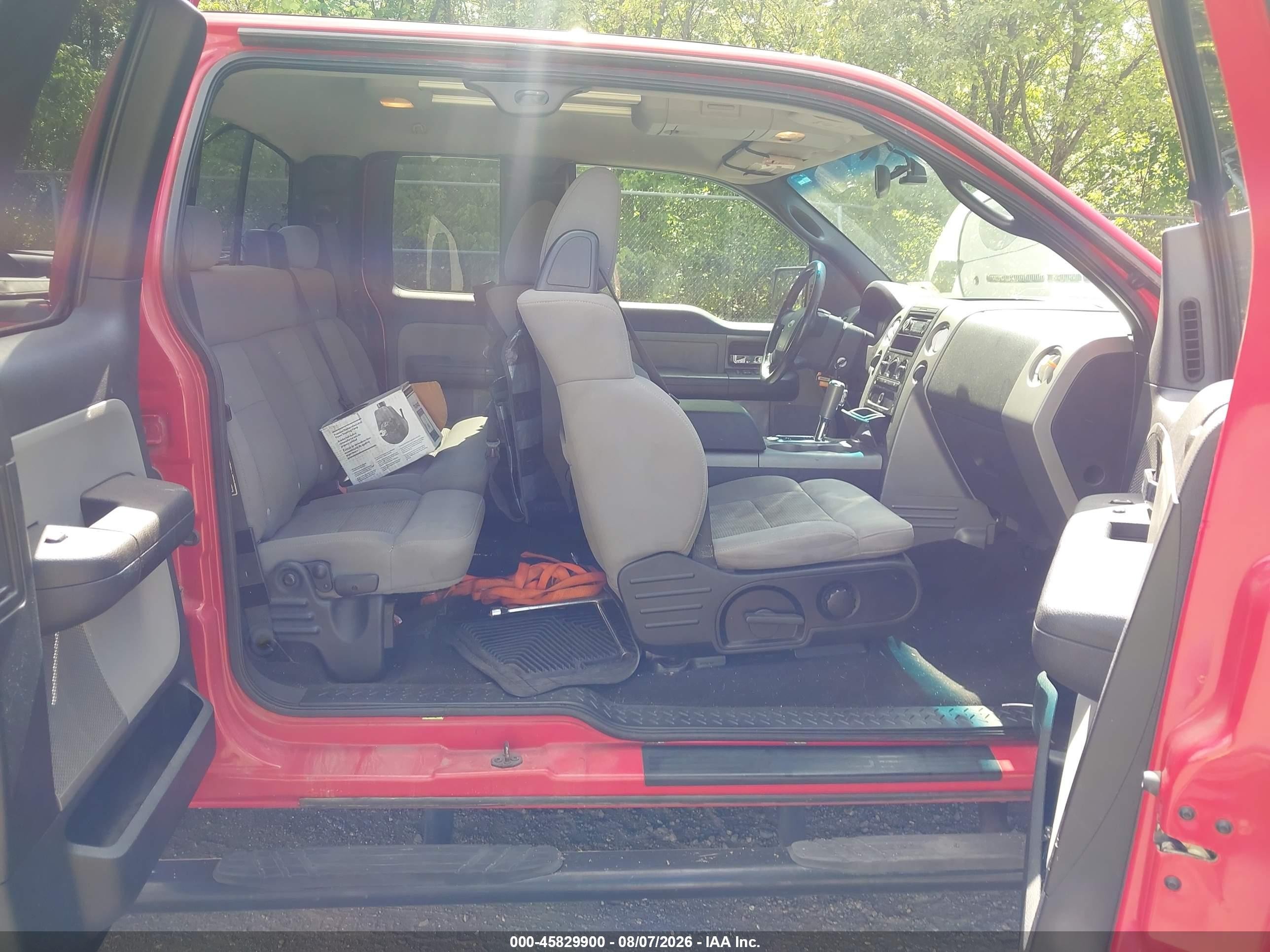 2004 Ford F-150 Fx4/lariat/xl/xlt Red vin: 1FTPX145X4NA49995
