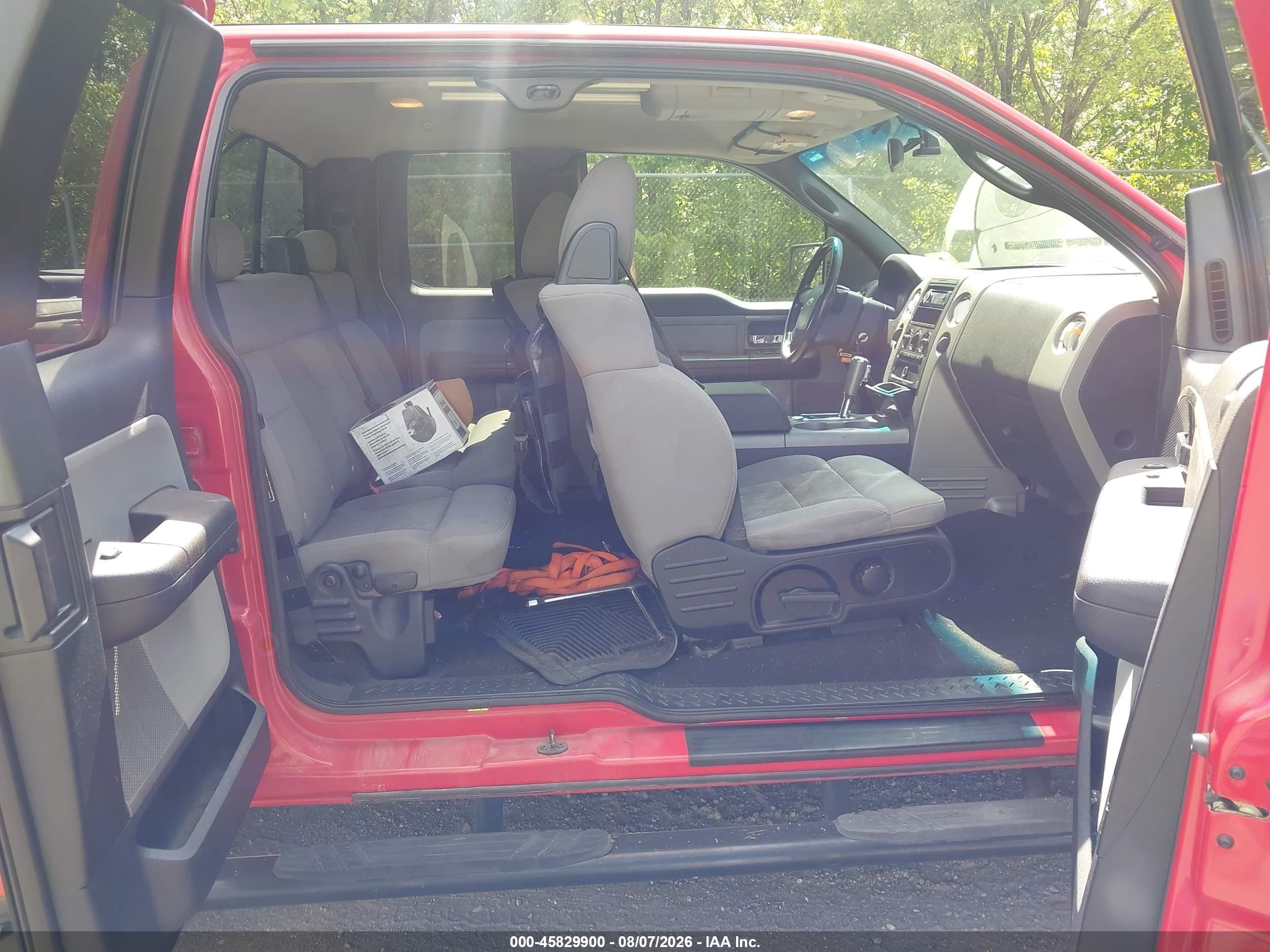 2004 Ford F-150 Fx4/lariat/xl/xlt Red vin: 1FTPX145X4NA49995