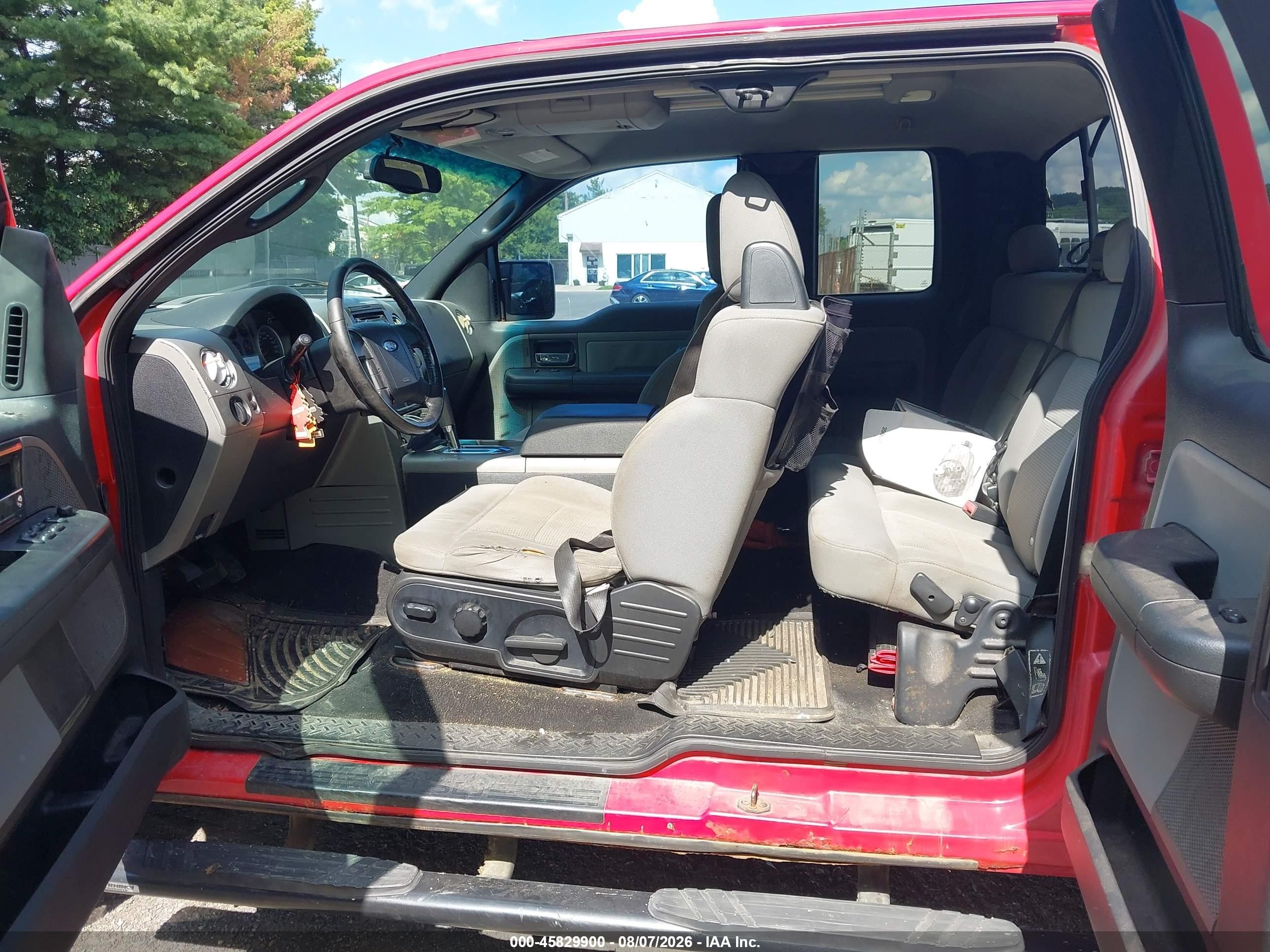 2004 Ford F-150 Fx4/lariat/xl/xlt Red vin: 1FTPX145X4NA49995