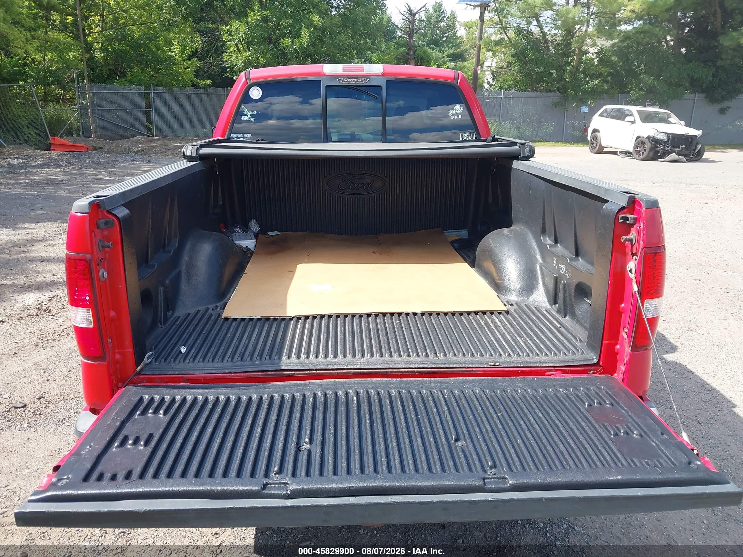 2004 Ford F-150 Fx4/lariat/xl/xlt Red vin: 1FTPX145X4NA49995
