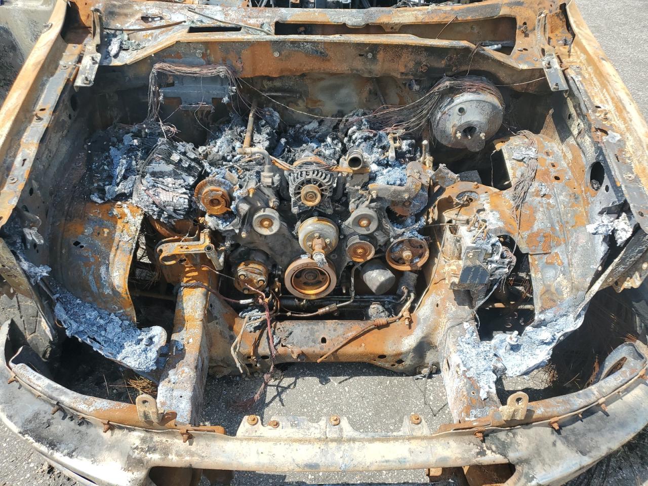 2004 Ford F150 Пожар vin: 1FTPX145X4NA57109