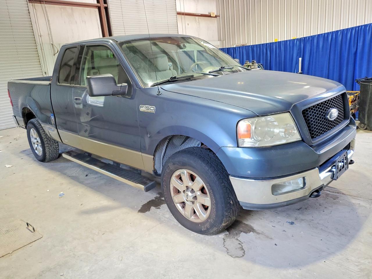 2004 Ford F150 Blue vin: 1FTPX145X4NB10603