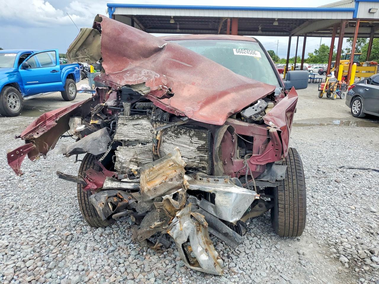 2004 Ford F150 Burgundy vin: 1FTPX145X4NB38949